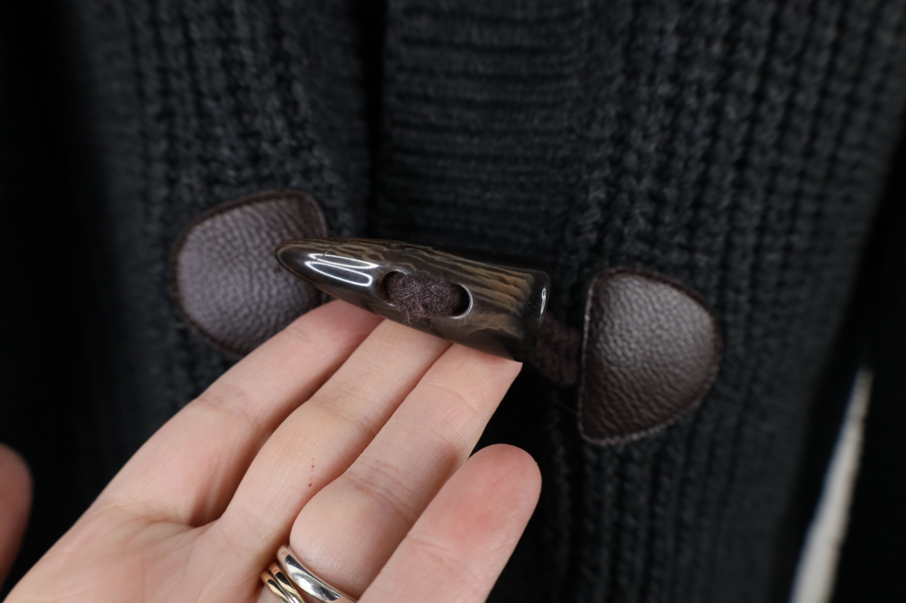 Gap × Vintage Vintage Gap Wool Blend Ribbed Knit Toggle Button Sweater Size US M / EU 48-50 / 2 - 4 Thumbnail