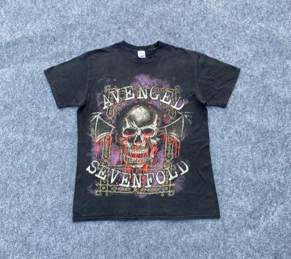 Band Tees Vintage Y2k Avenged Sevenfold Rock Band Tshirt Size US M / EU 48-50 / 2 - 1 Thumbnail
