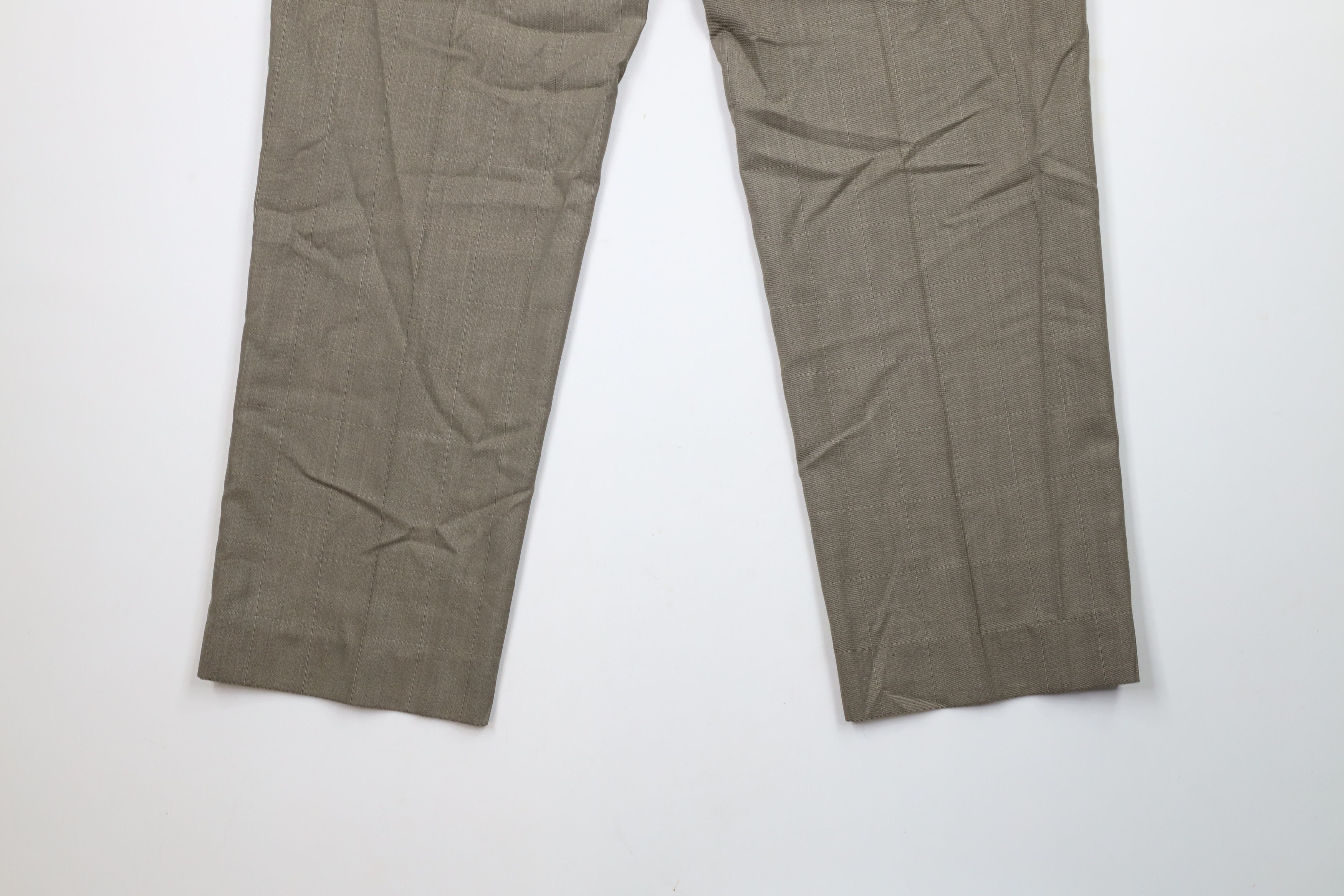 Ralph Lauren × Vintage Vintage Ralph Lauren Wide Leg Chino Pants Trousers Plaid Size US 38 / EU 54 - 10 Thumbnail