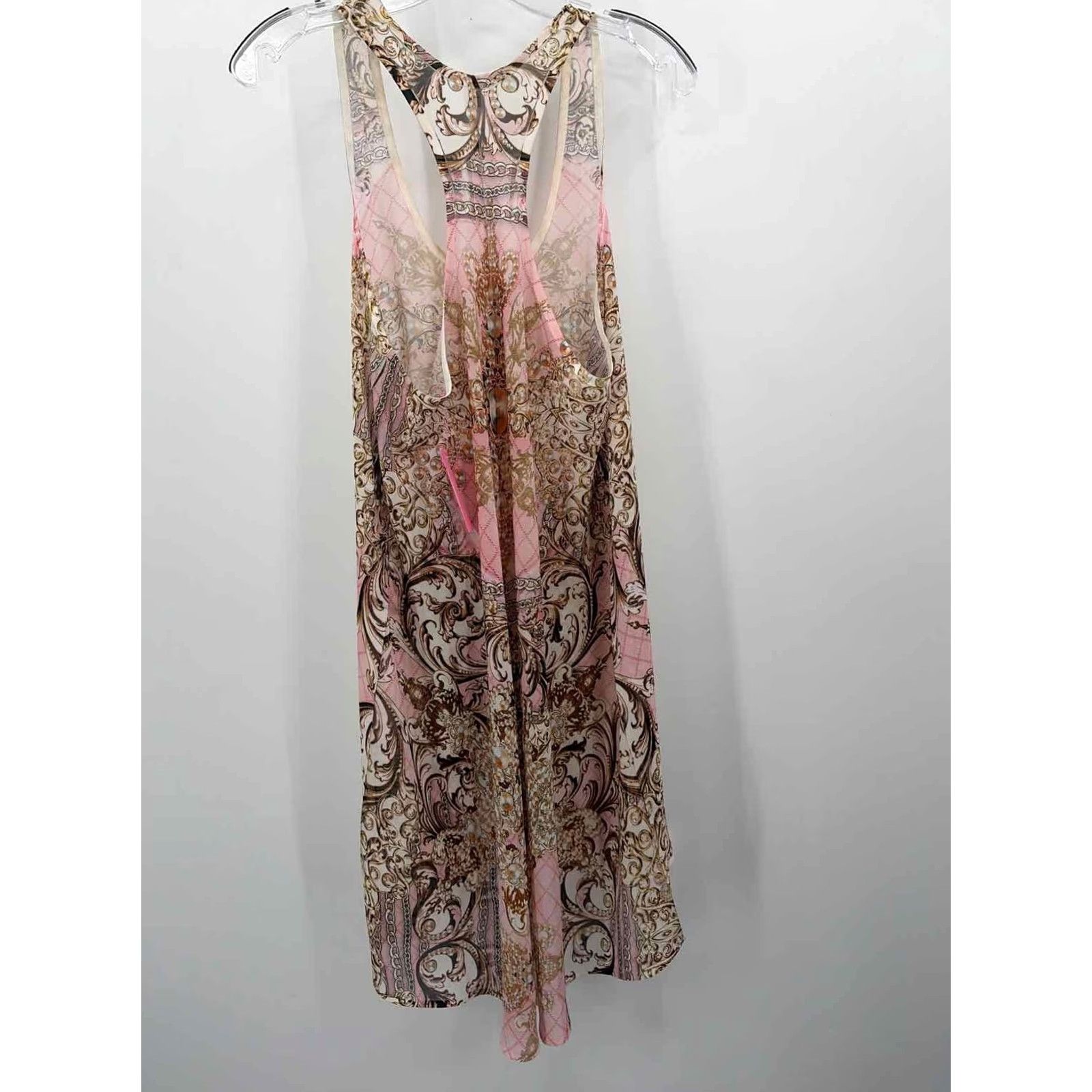 Vintage Pre-Owned Coverup Pink Size Large Coverup Size ONE SIZE - 3 Thumbnail
