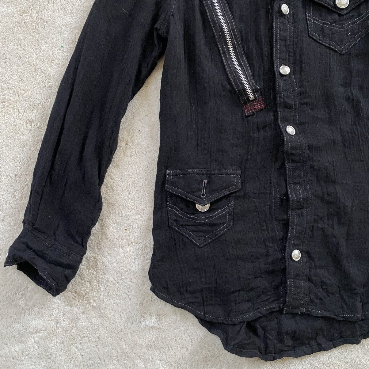 Japanese Brand Vintage Punk algonquins button up japan Size S / US 4 / IT 40 - 3 Thumbnail