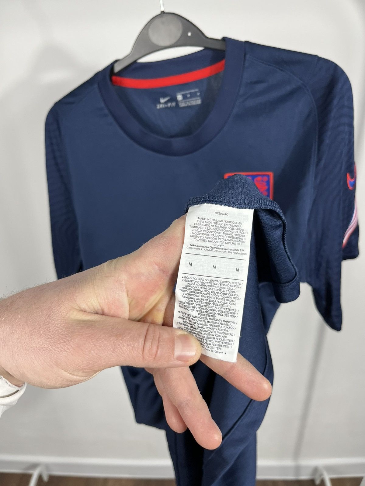 Nike Nike England Training Jersey Men’s M Dri-Fit Football Shirt Size US M / EU 48-50 / 2 - 6 Thumbnail