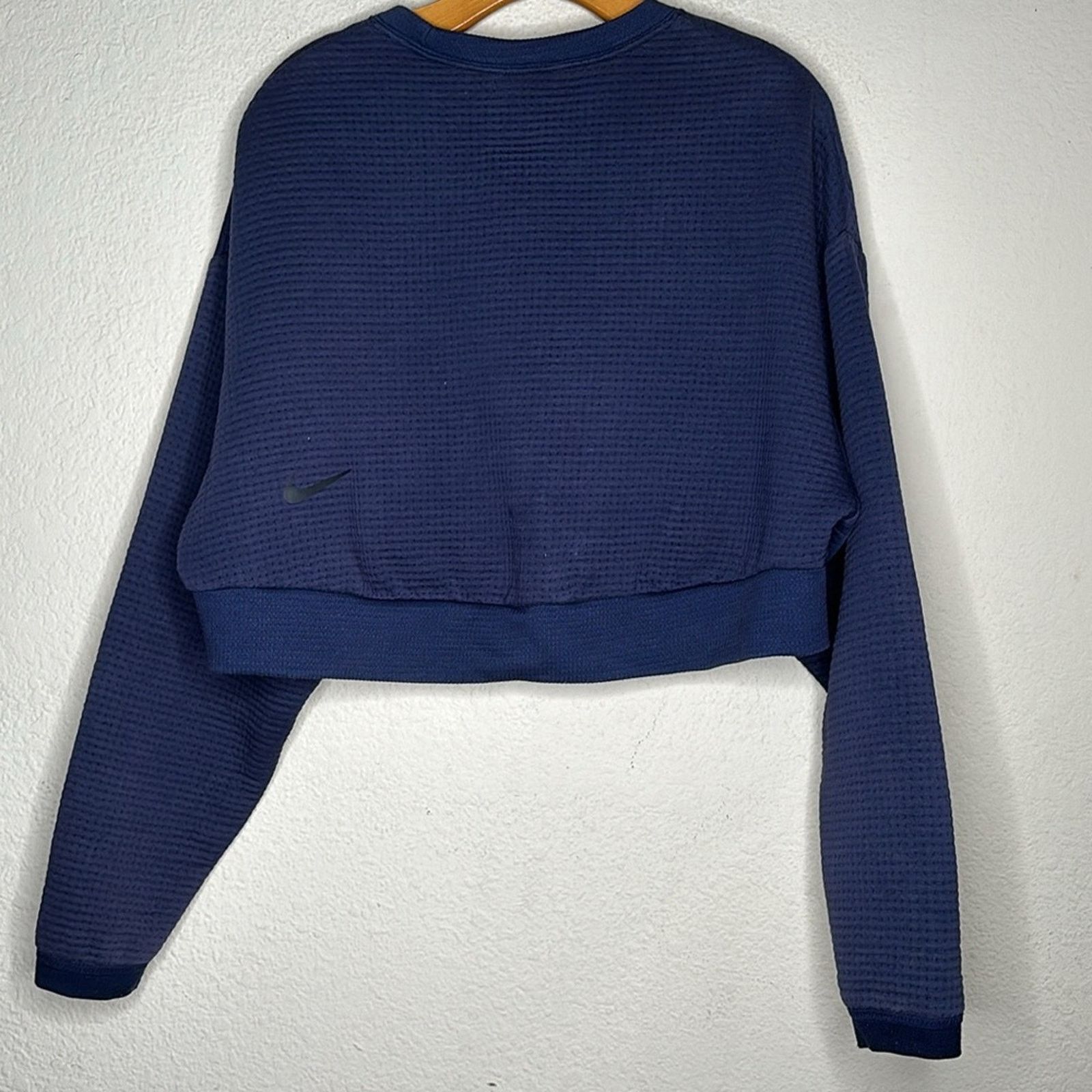 Nike Women's Nike Sportswear City Ready Cropped Sweatshirt Blue M Size M / US 6-8 / IT 42-44 - 11 Thumbnail
