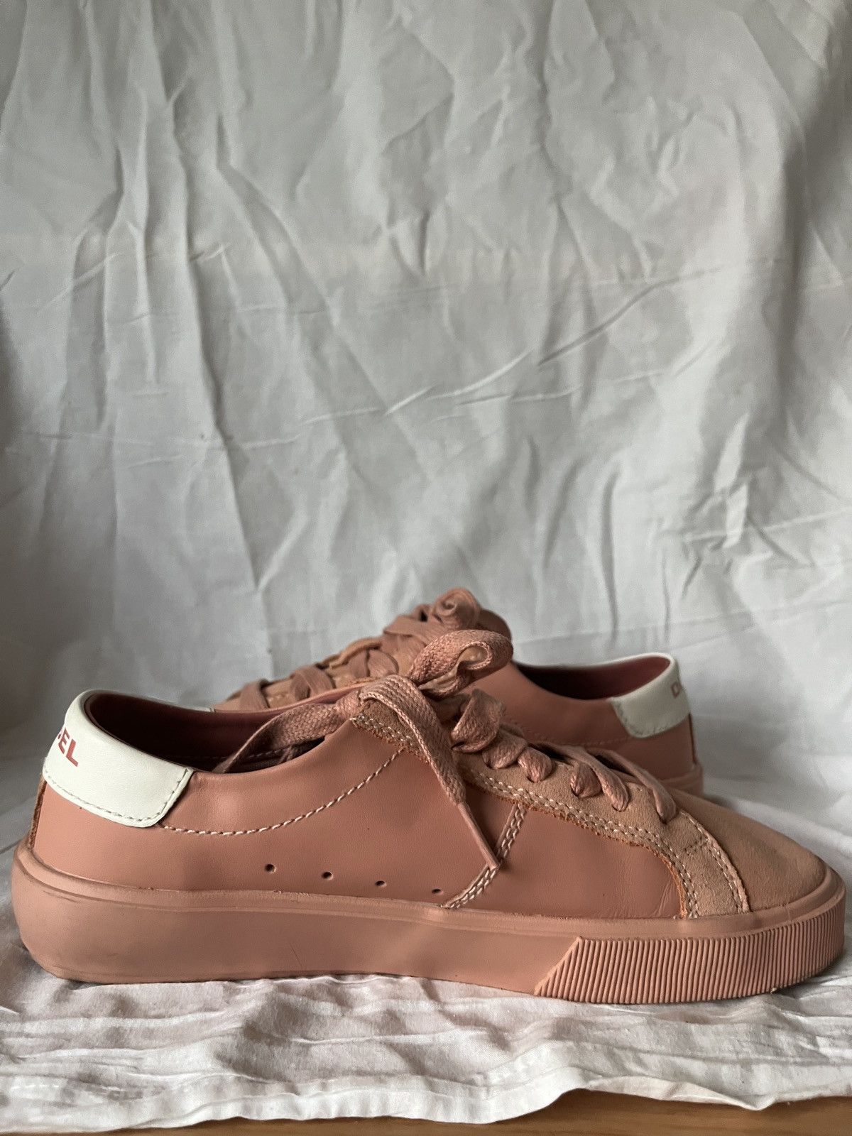 Diesel Diesel pink sneakers Size US 7 / IT 37 - 8 Thumbnail