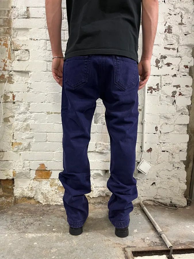 Y/Project Y-Project Double Layering Purple Denim Jeans Size US 34 / EU 50 - 4 Thumbnail