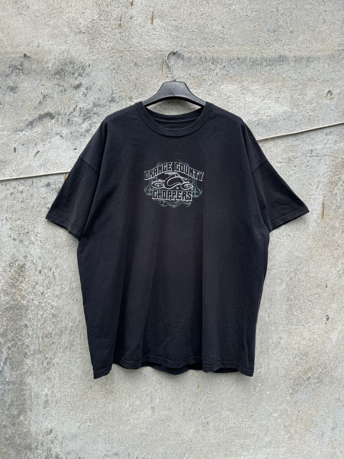West Coast Choppers Orange Country Choppers Vintage Washed Tee WCC Harley 00s Size US XL / EU 56 / 4 - 3 Thumbnail