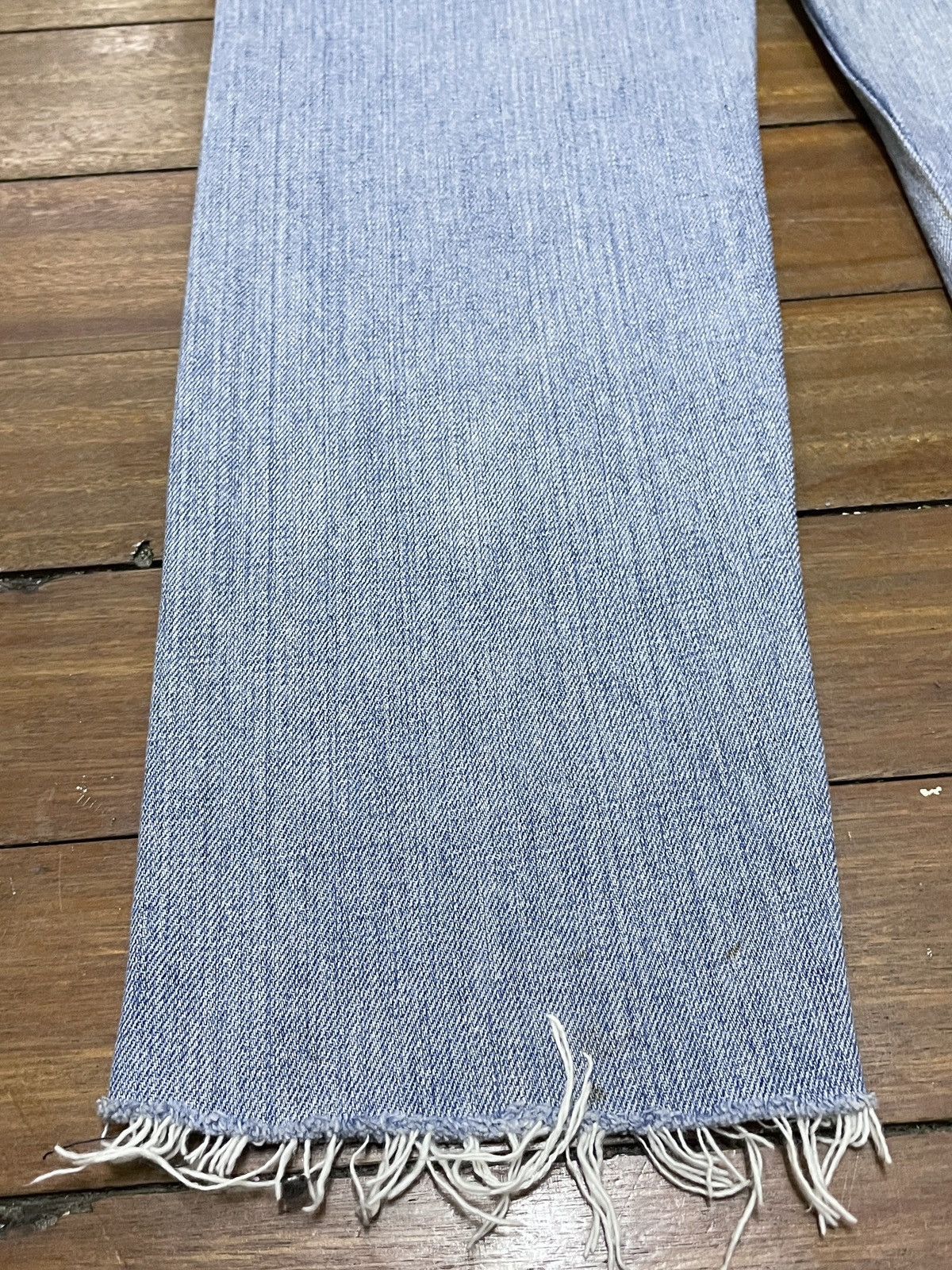 Niche Rare Design Vintage Niche Patchwork Cropped Jeans 2000s Size US 31 - 7 Thumbnail