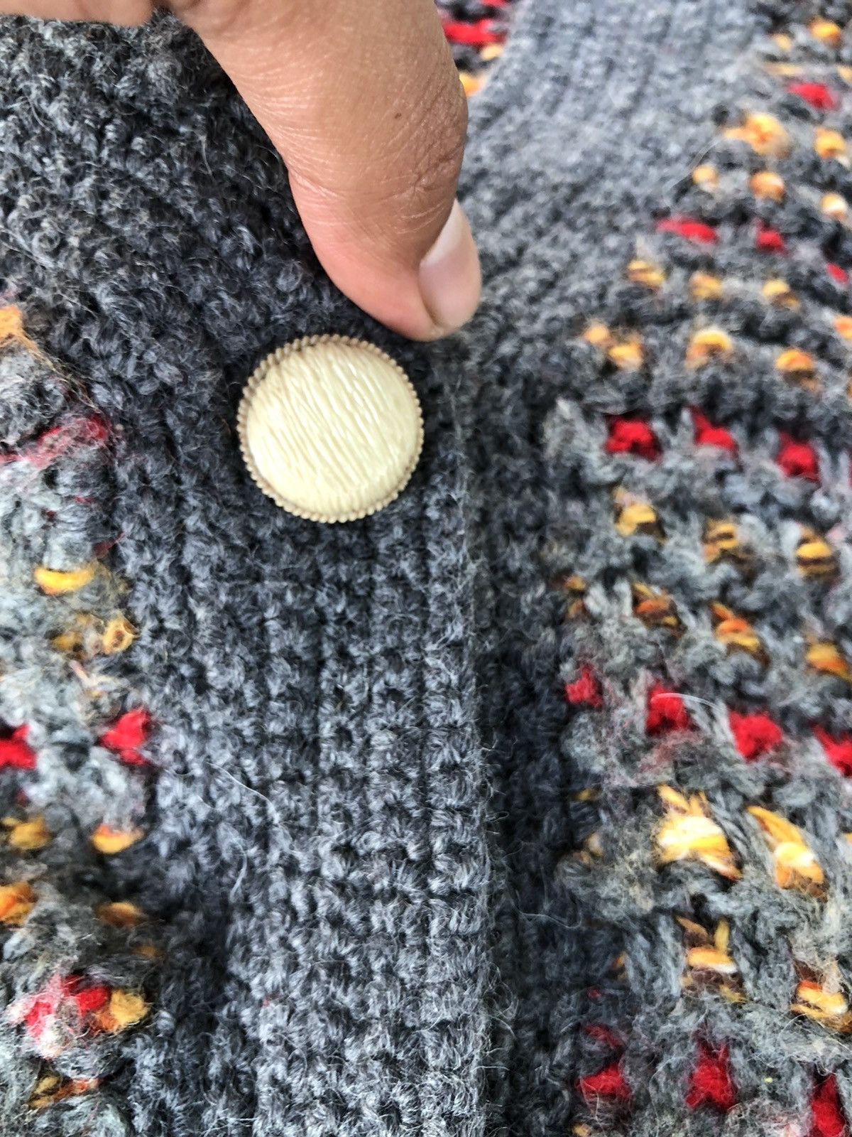 Aran Isles Knitwear × Beauty Beast × Designer 🔴Vintage Knitted V-Neck Sweater Cardigan Vest Size US XL / EU 56 / 4 - 8 Thumbnail