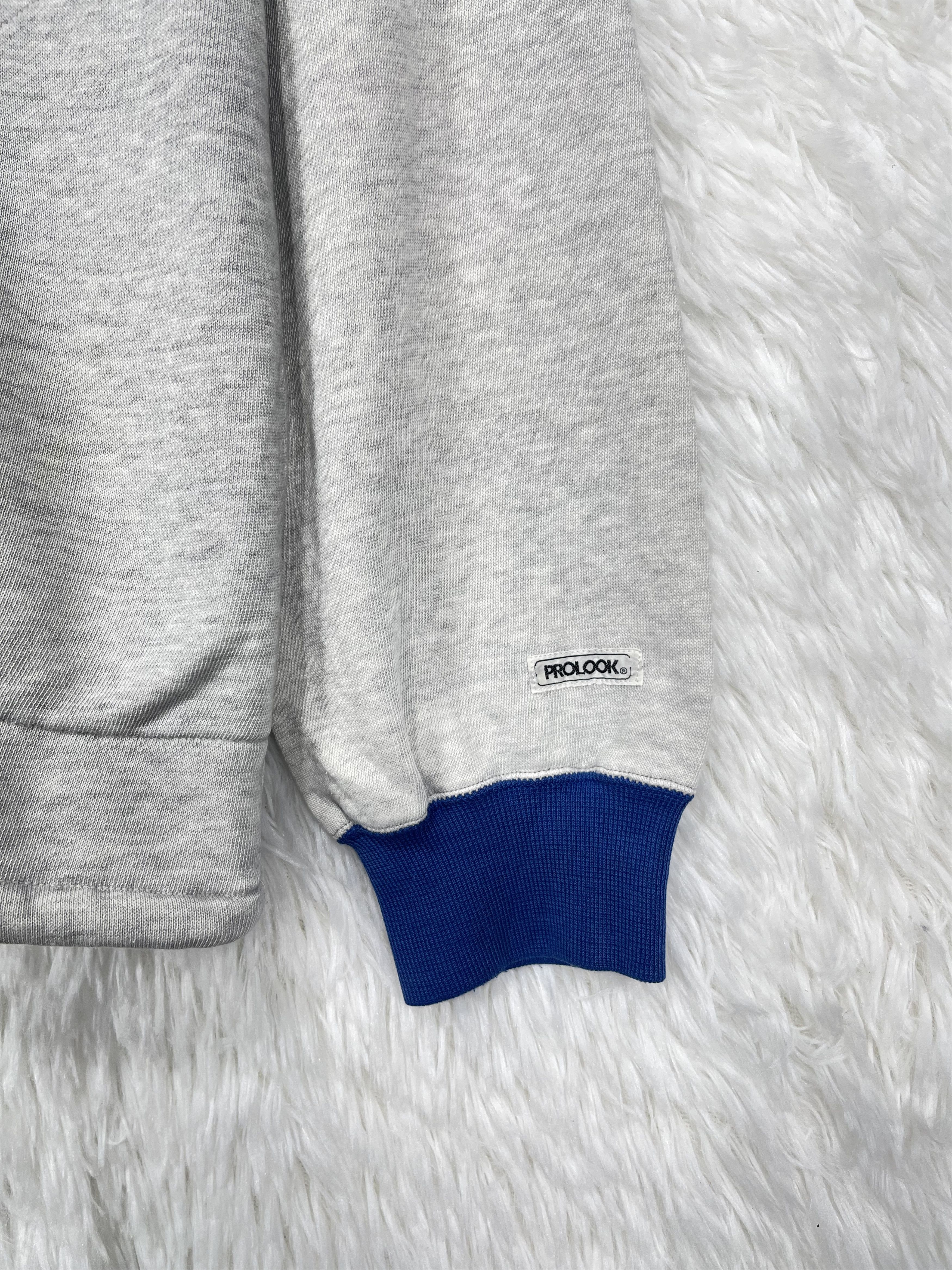 Asics Vintage 90s Asics Prolook Zip Up Hoodie Sweatshirt AS0005 Size US M / EU 48-50 / 2 - 8 Thumbnail