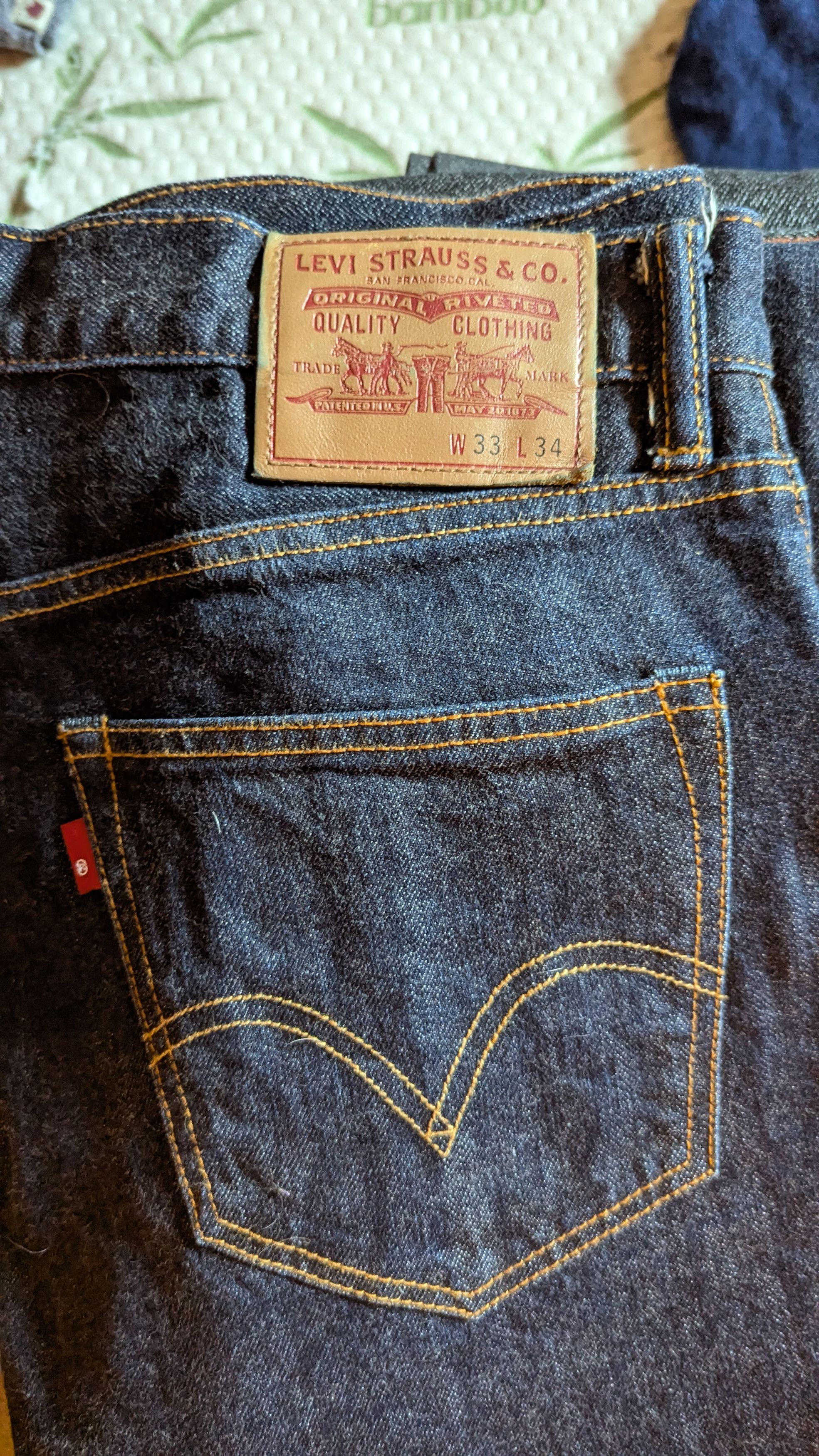Denim Jeans Vintage Matchstick Jeans Rare Levi's Matchstick