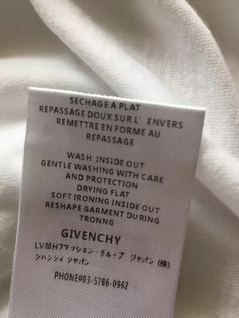 Givenchy Givenchy Short Sleeve T-Shirt Pure Cotton Size US M / EU 48-50 / 2 - 9 Thumbnail