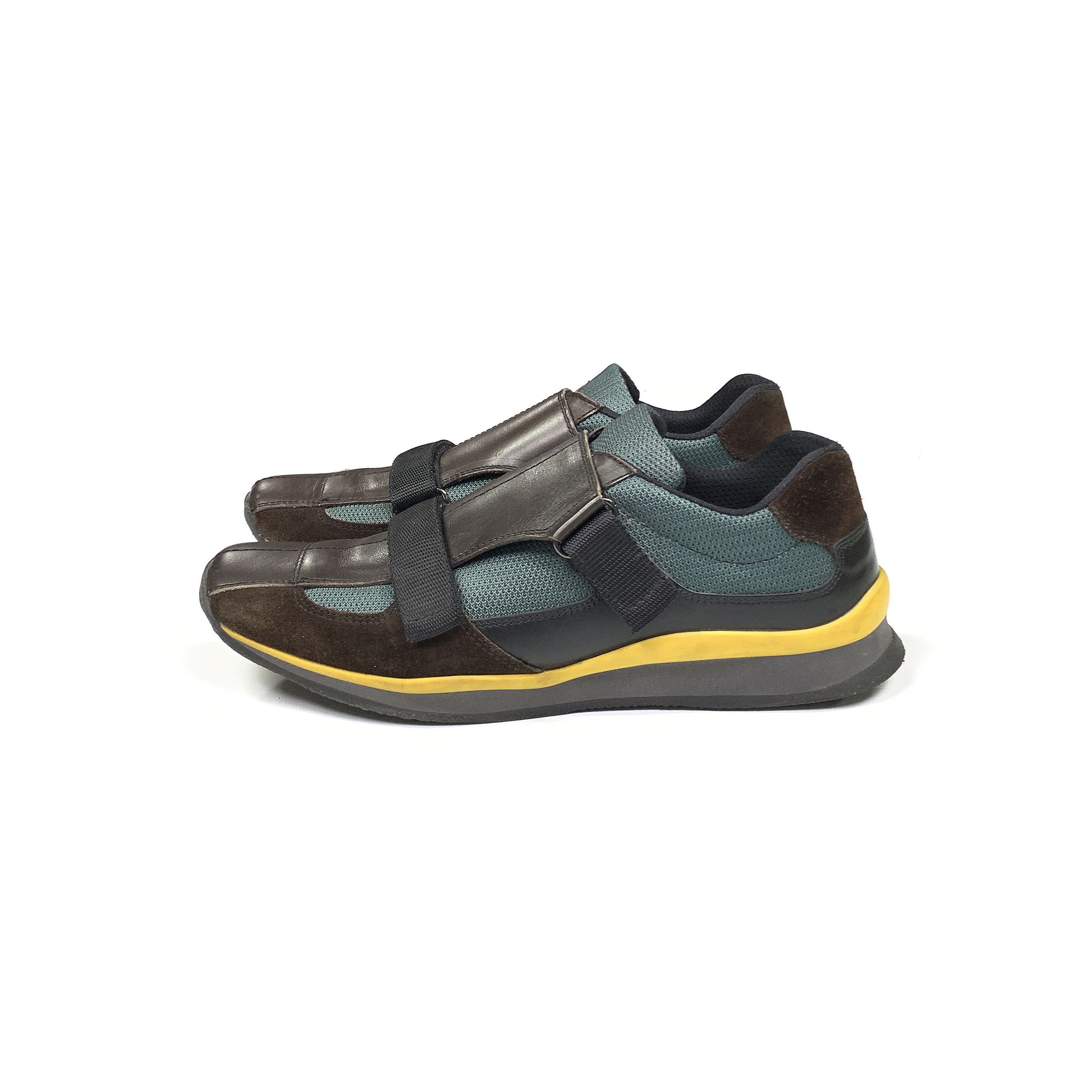 Prada 2000s Strapped Racing Shoes Size US 11 / EU 44 - 3 Thumbnail