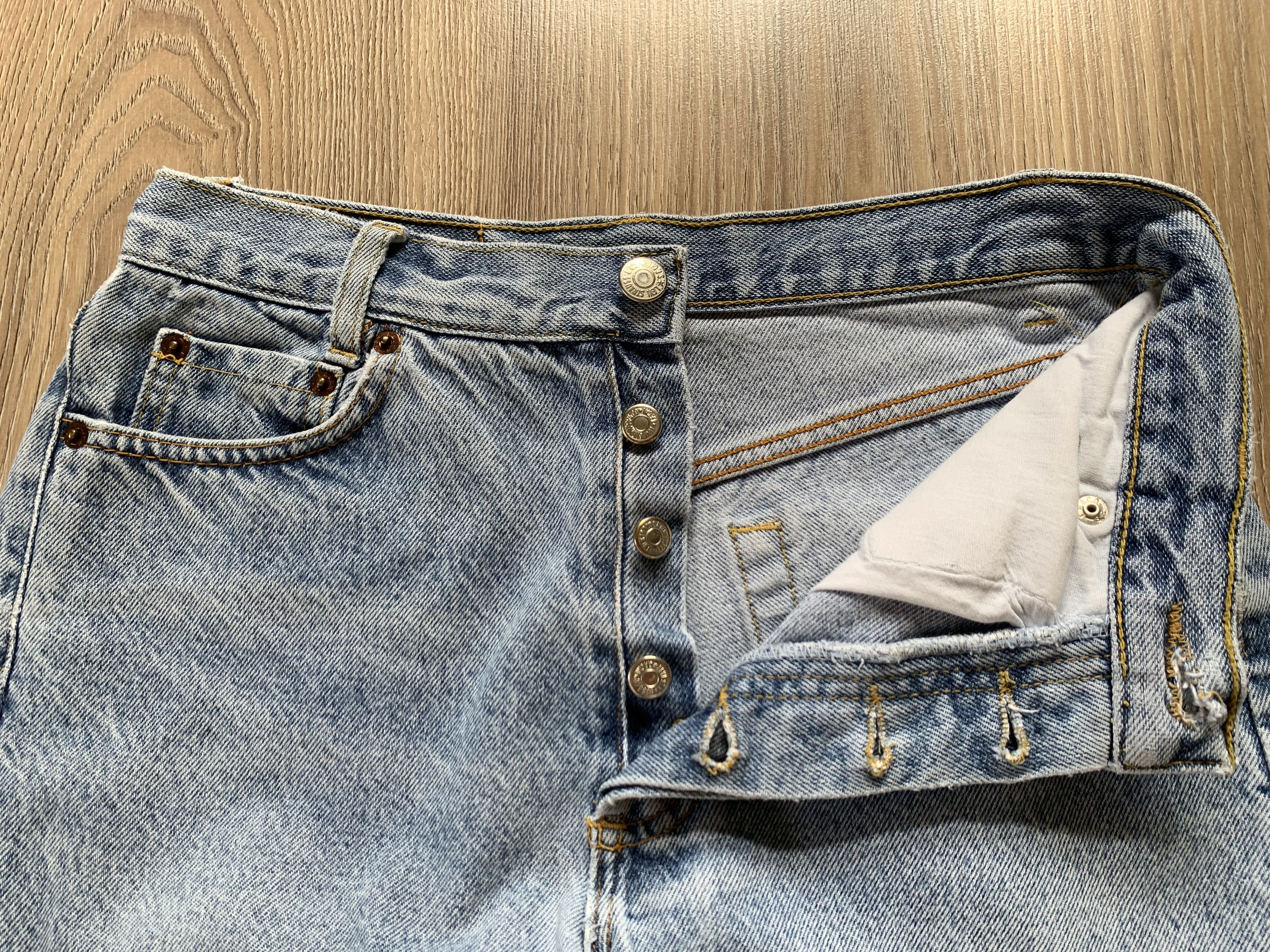Levi's Vintage Clothing Rare Levi’s 501 Made In USA Light Blue Jeans Size US 28 / EU 44 - 5 Thumbnail