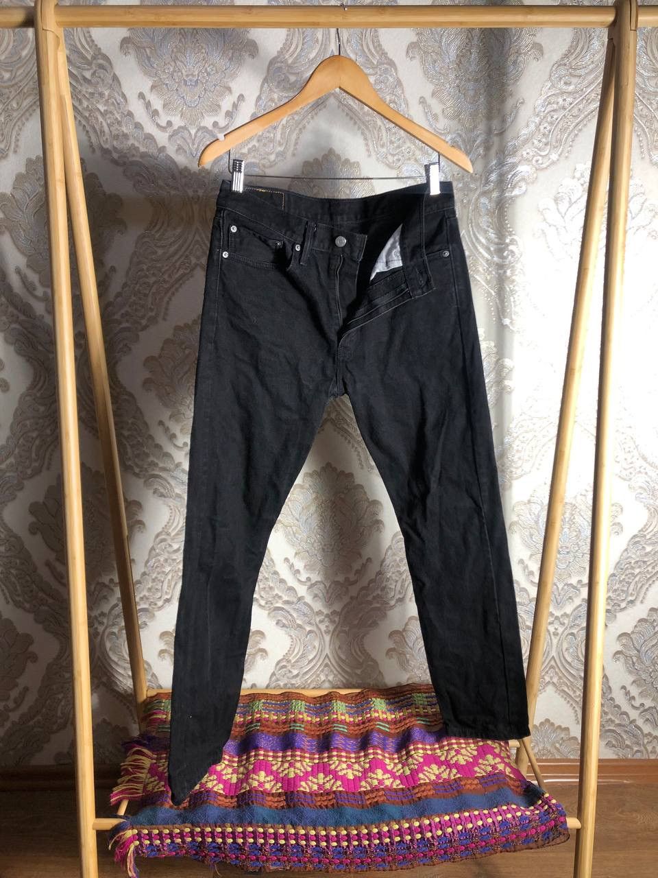 Levi's × Vintage VERY RARE LEVI’S 522 SLIM DENIM JEANS CASUAL Y2K 90s CULT Size US 32 / EU 48 - 2 Thumbnail