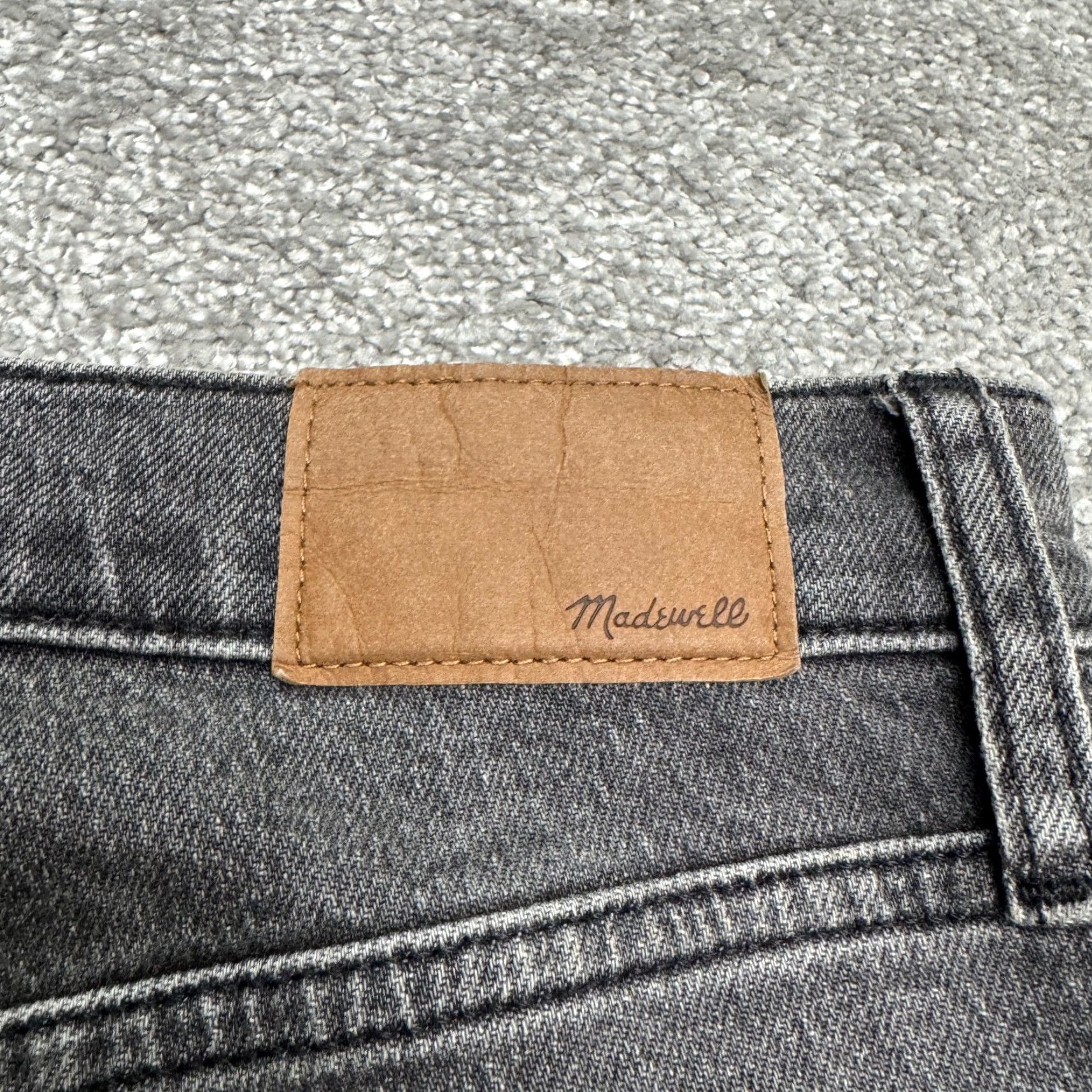 Madewell VINTAGE Madewell Women's Jeans Pants 27P Black Slim Fit Straight Denim Fall Winter Streetwear Size 27" / US 4 / IT 40 - 6 Thumbnail