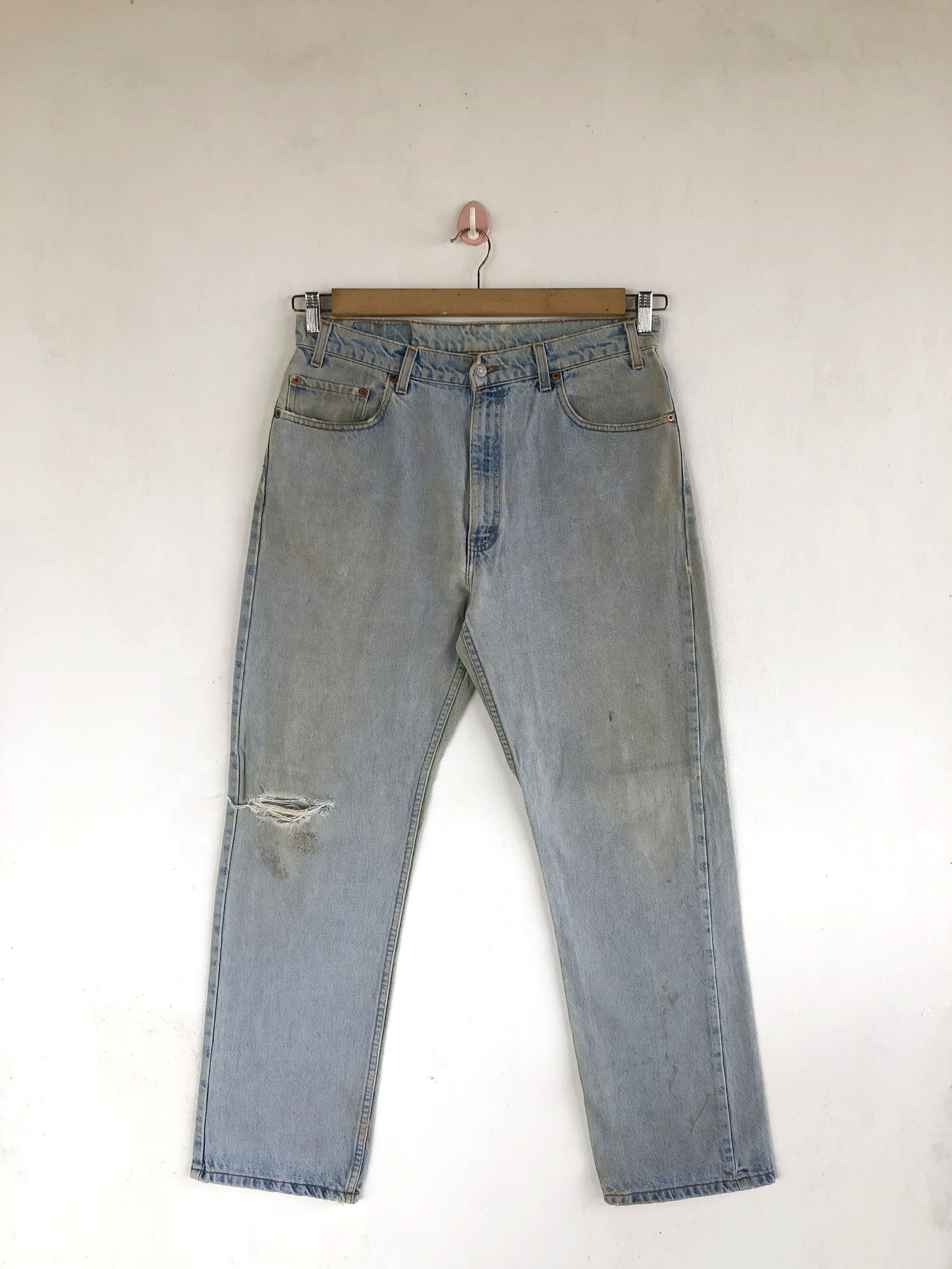 Levi's Vintage Levis Jeans Light Wash Levi's 505 Denim Pants Size US 32 / EU 48 - 1 Thumbnail
