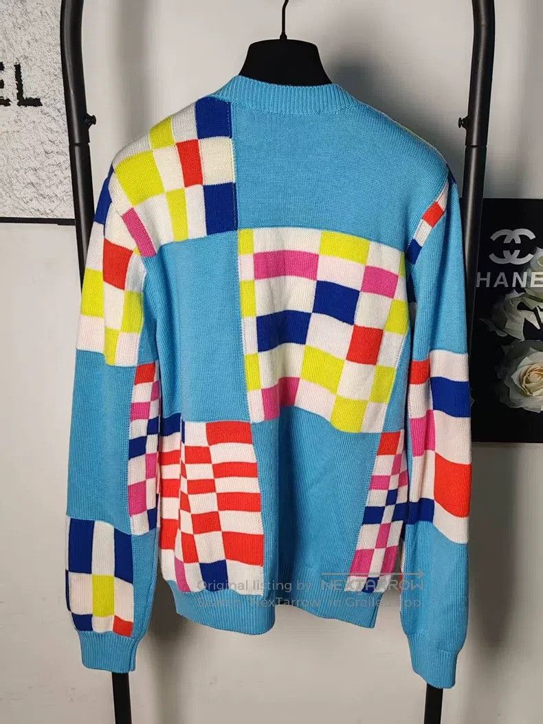 Louis Vuitton Louis Vuitton Checkerboard wool sweatshirt Size US S / EU 44-46 / 1 - 2 Thumbnail