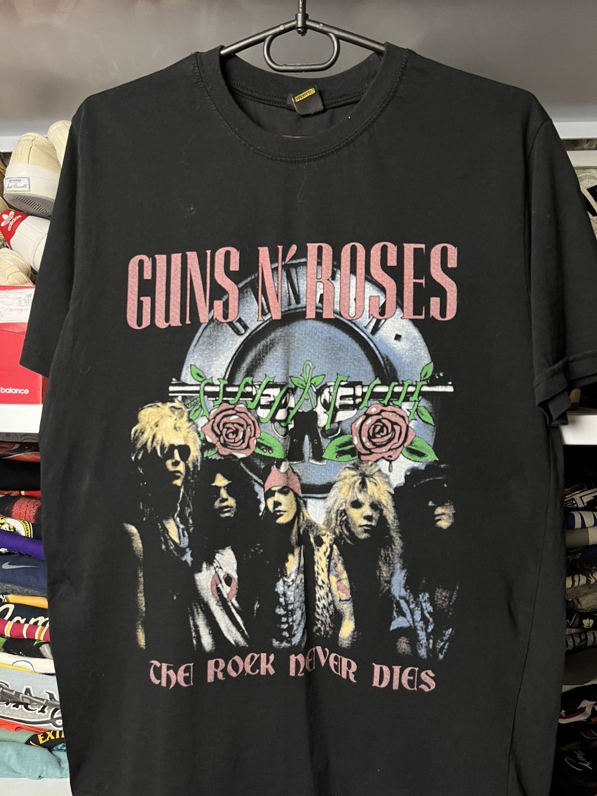 Band Tees Vintage Guns N Roses Tour Reprint Band T-Shirt Size US M / EU 48-50 / 2 - 2 Thumbnail
