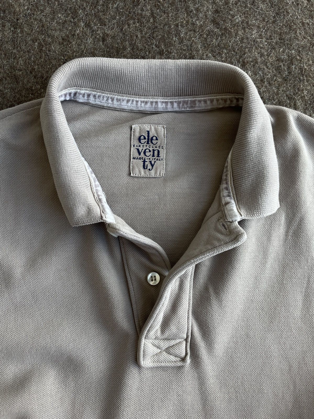 Eleventy Eleventy Polo Long Sleeve T-Shirt Size US M / EU 48-50 / 2 - 8 Thumbnail