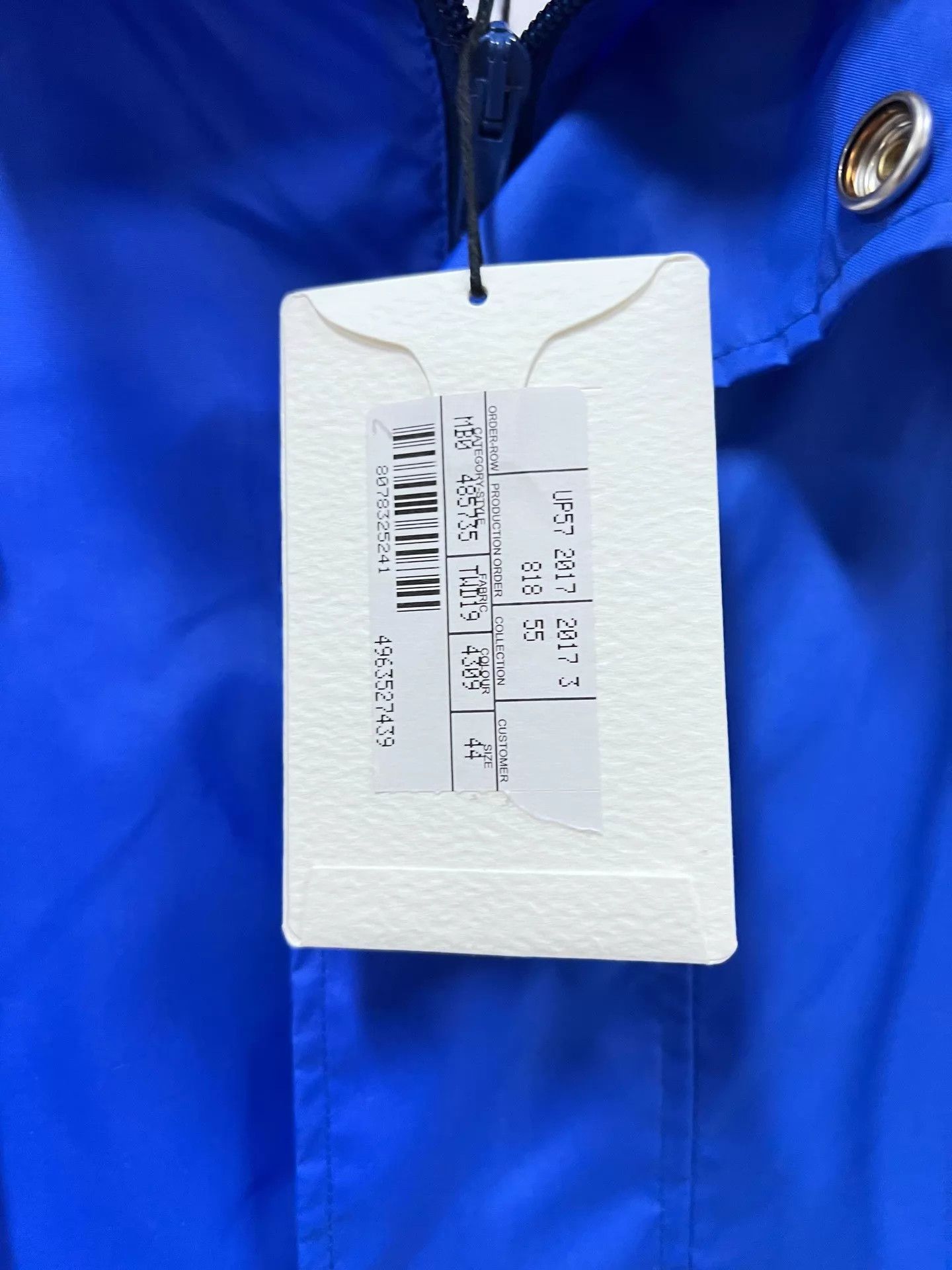 Balenciaga Balenciaga Klein Blue Logo Jacket 44 NWT Size US S / EU 44-46 / 1 - 3 Thumbnail