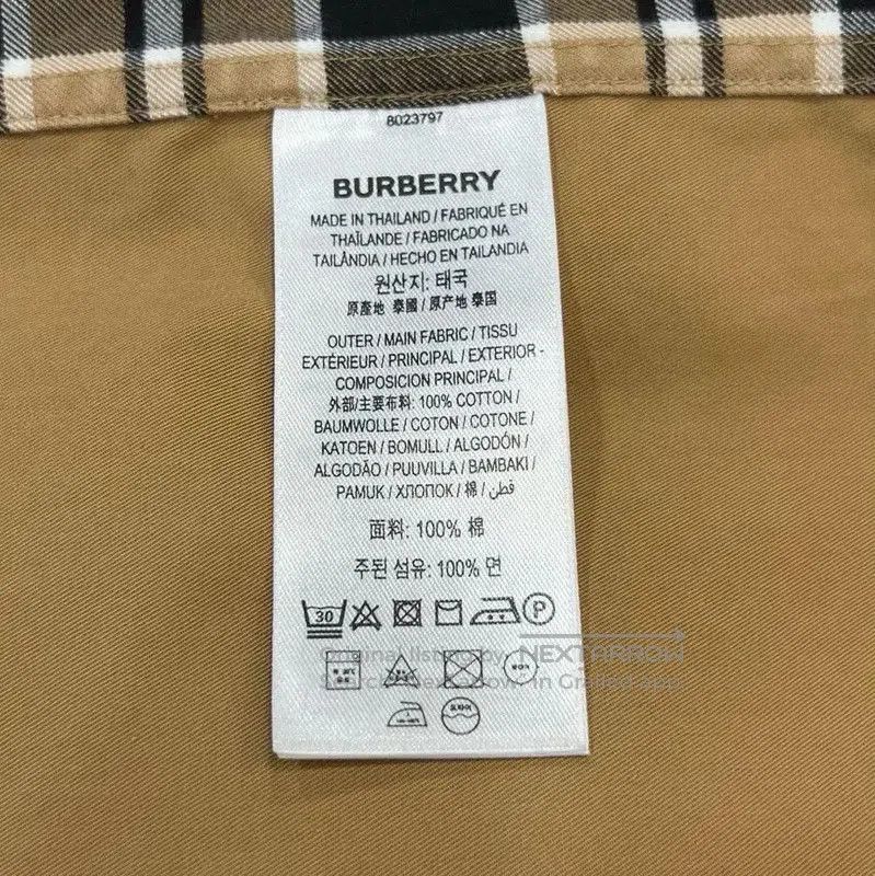 Burberry Burberry Women's Grey Cotton Jacket for Spring. Size S / US 4 / IT 40 - 7 Thumbnail