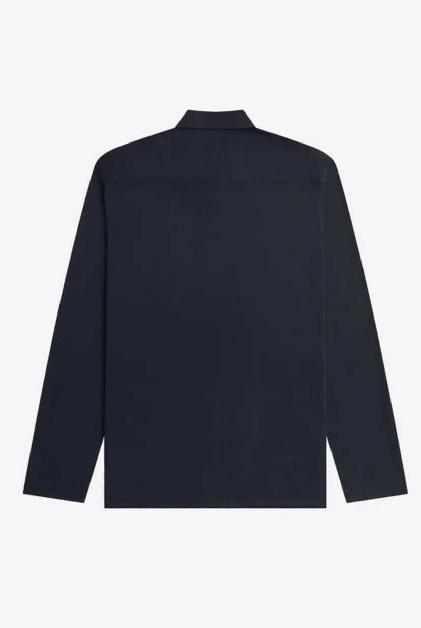 Raf Simons FRED PERRY Raf Simons Printed Jersey Navy XL long sleeve Size US XL / EU 56 / 4 - 4 Thumbnail