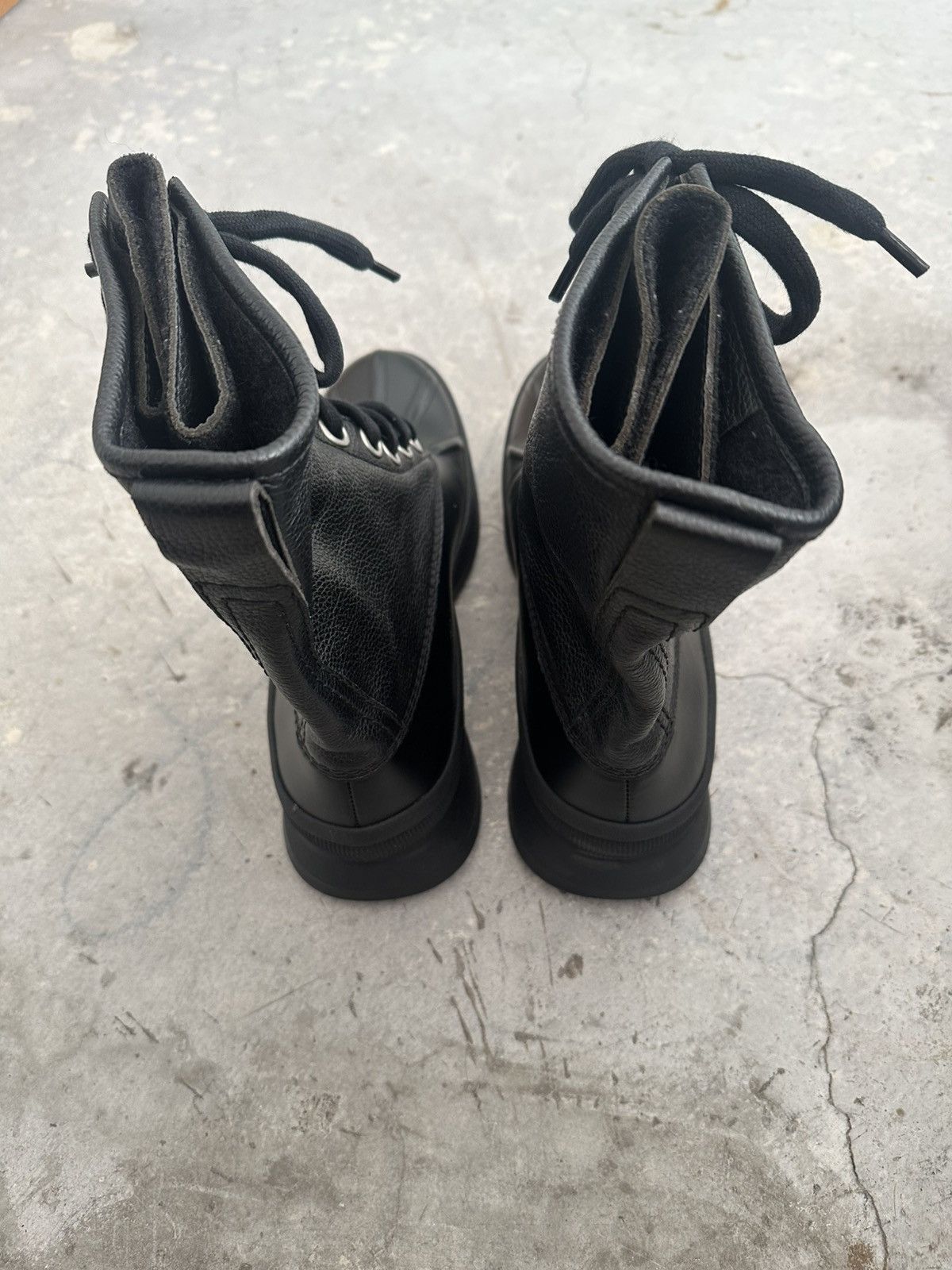 Jil Sander Jil sandrr DUCK-TYPE Boots in noir cordovan 45 Size US 12 / EU 45 - 7 Thumbnail