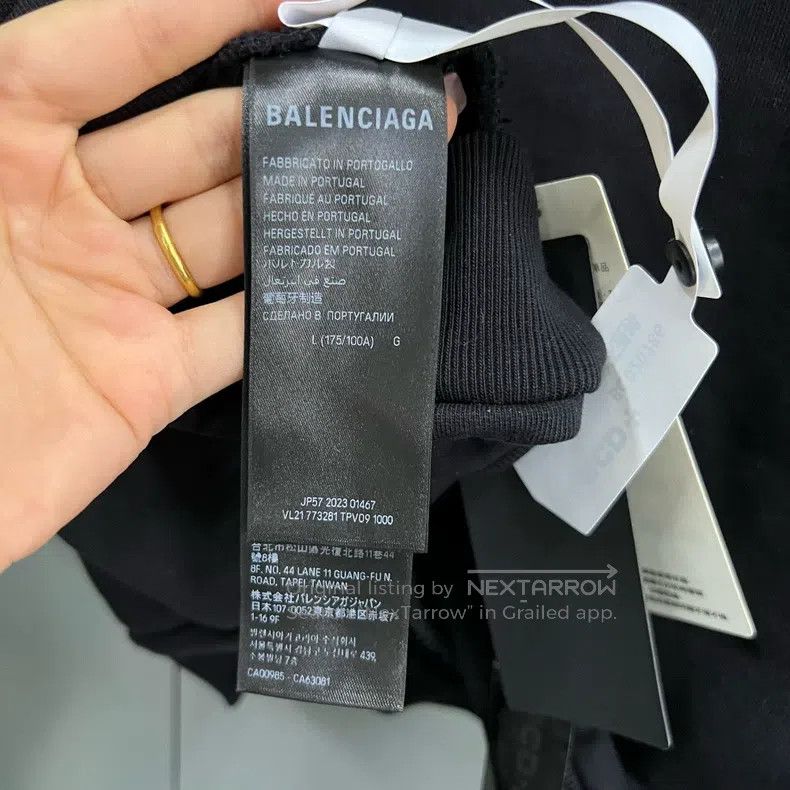 Balenciaga Balenciaga Black hoodie Size US L / EU 52-54 / 3 - 3 Thumbnail