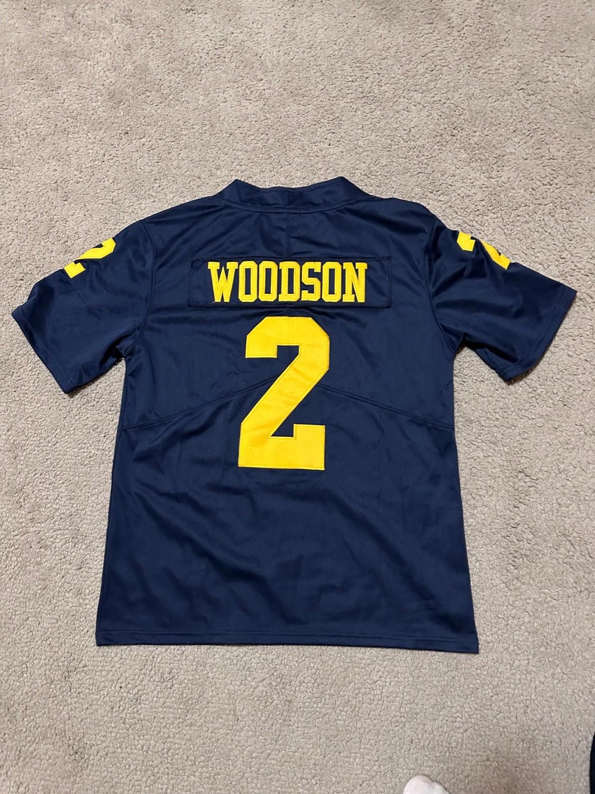 Nike Charles Woodson Michigan Wolverines Limited Football Jersey Size ONE SIZE - 6 Thumbnail