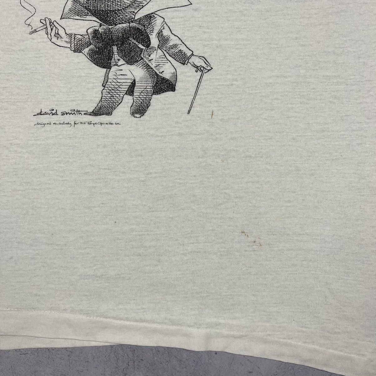 Vintage Vintage David Smith rare art caricature graphic tee 80’s Size US M / EU 48-50 / 2 - 5 Thumbnail