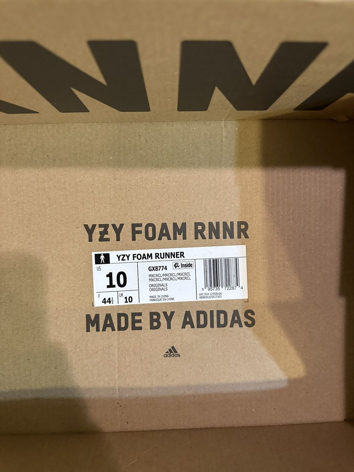 Kanye West yeezy foam rnnr mx cream DS w box sz 10 Size US 10 / EU 43 - 5 Thumbnail