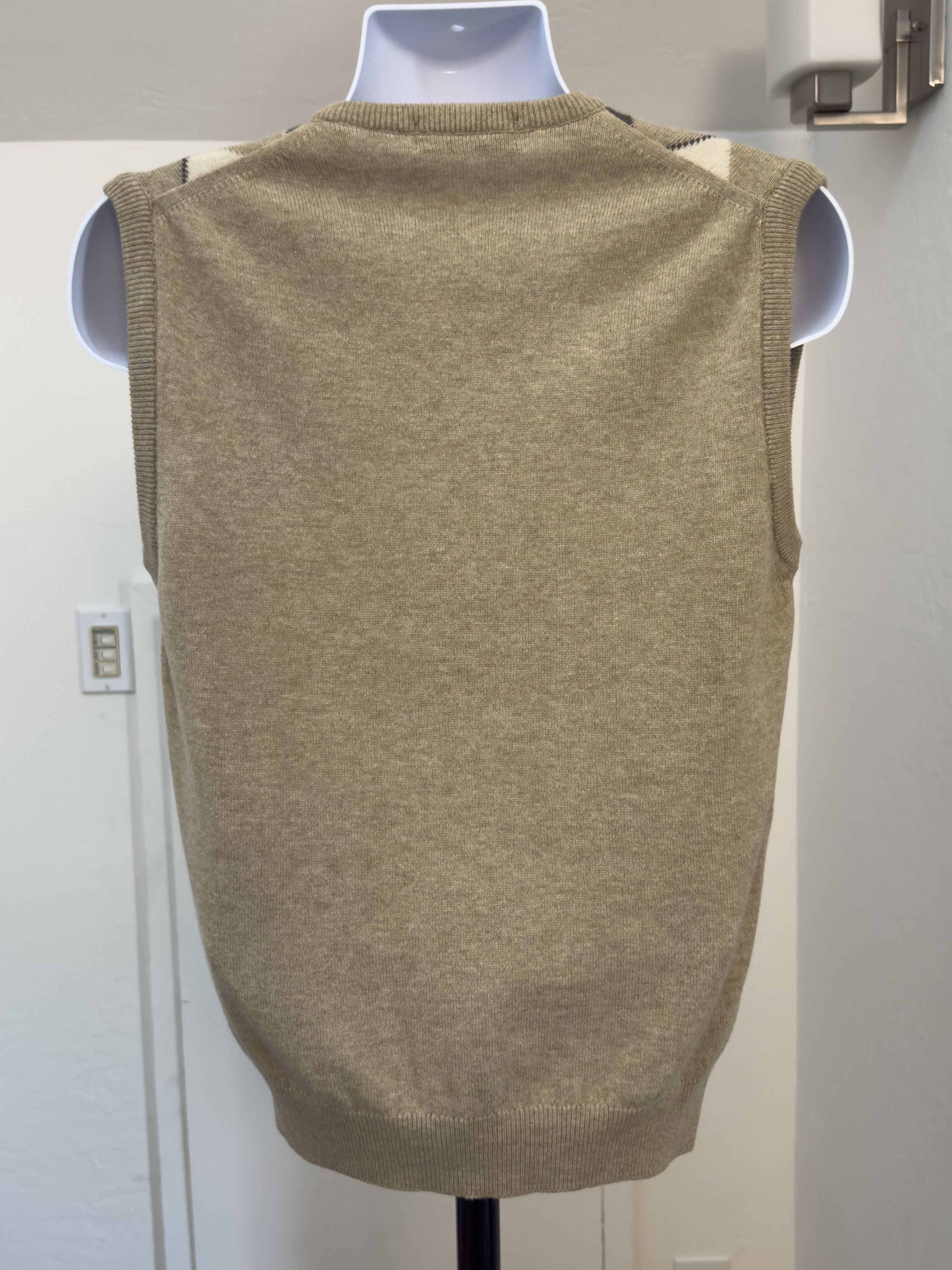 Other Vintage St. Michael Lambswool Argyle Sweater Vest Size US M / EU 48-50 / 2 - 4 Thumbnail