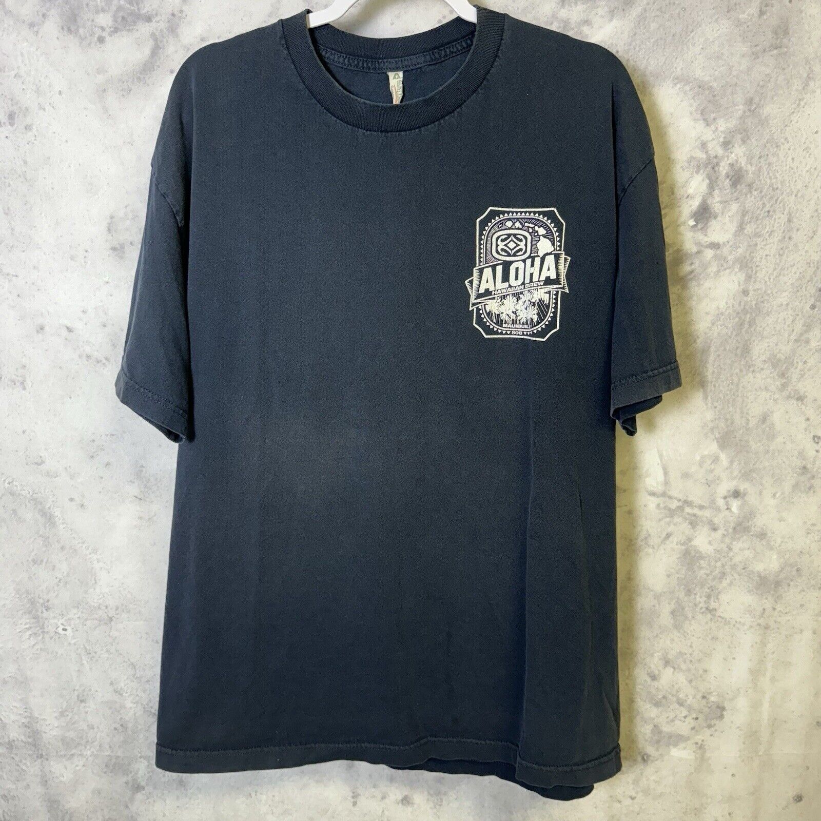 Other Maui Built Hawaii T Shirt Mens XL Blue Short Sleeve Aloha Ha Size US XL / EU 56 / 4 - 2 Thumbnail
