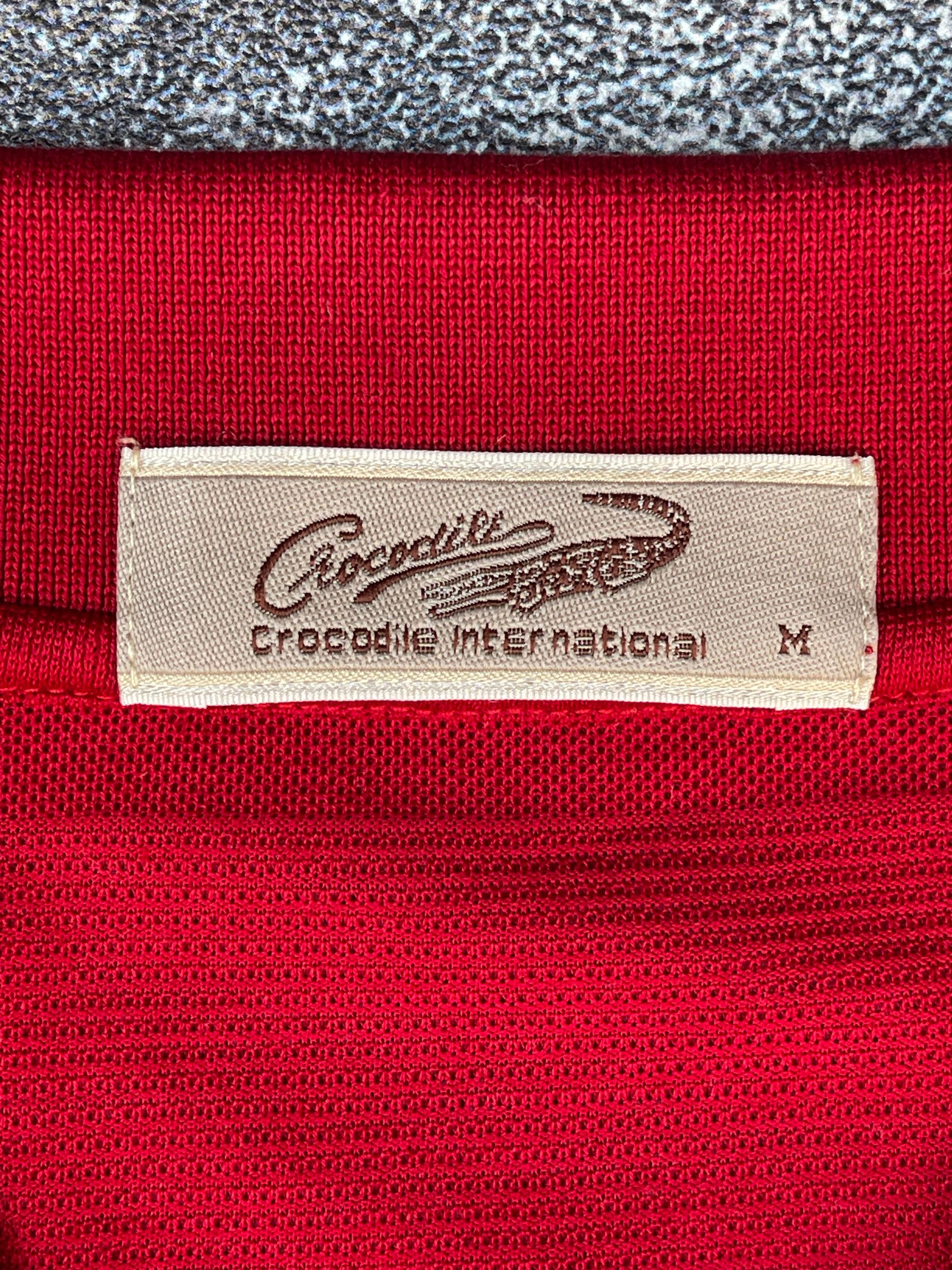 Lacoste × Polo Ralph Lauren × U.S. Polo Assn. Polo Shirt "Crocodile" Red Size L Size US L / EU 52-54 / 3 - 5 Thumbnail