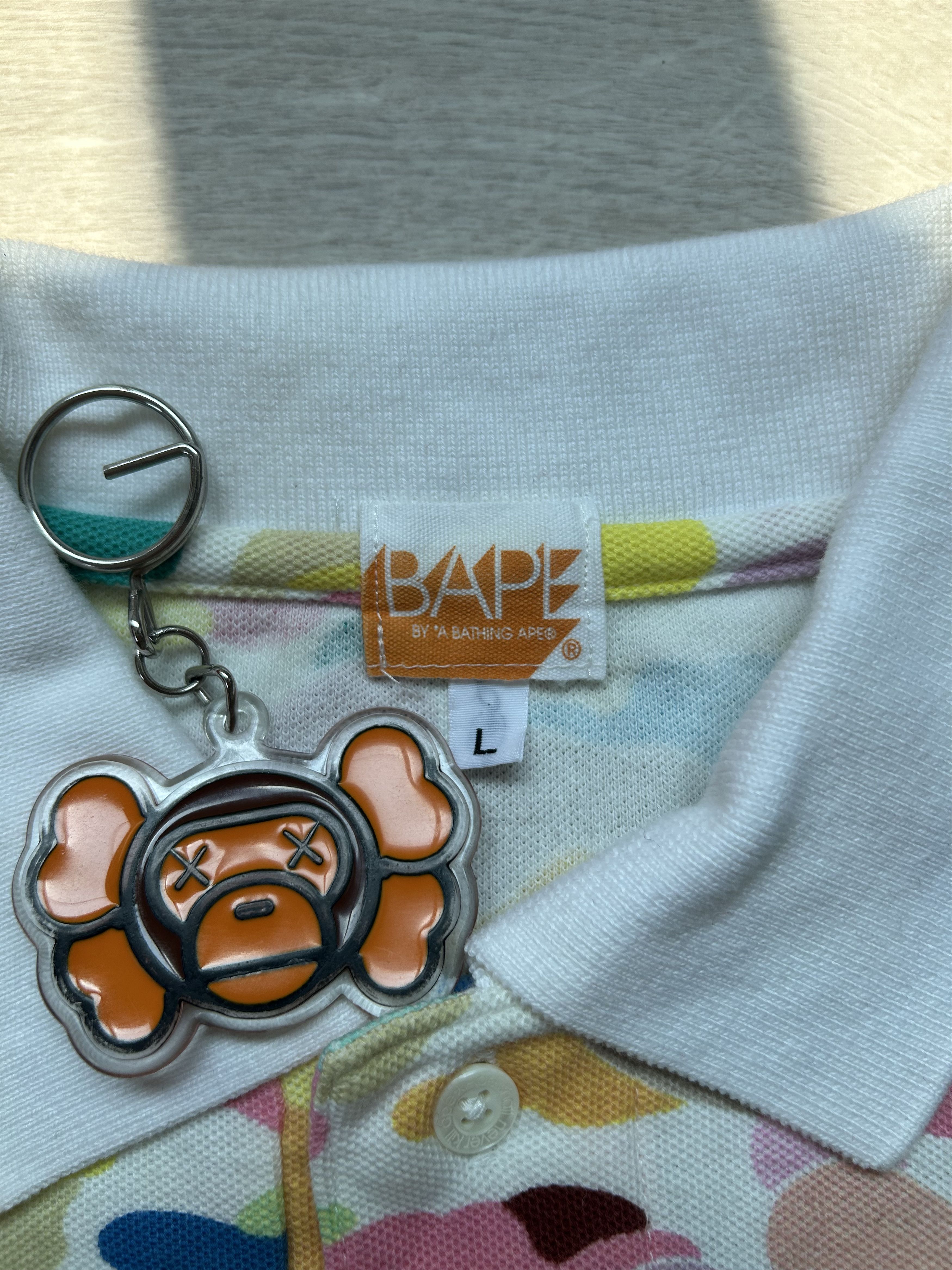 Bape Bape OG Multi Camo Polo [Size L] Size US L / EU 52-54 / 3 - 3 Thumbnail