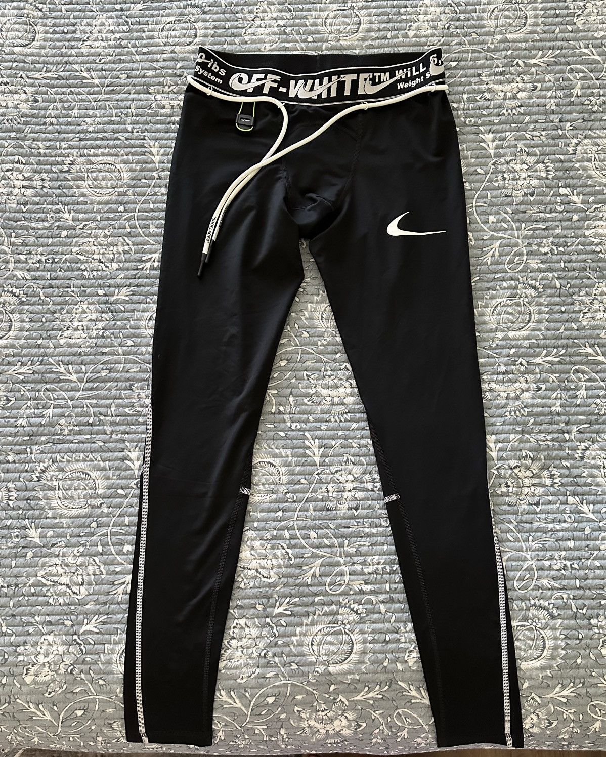 Nike Nike Pro x Off-White Leggings (Medium) Size US 32 / EU 48 - 3 Thumbnail