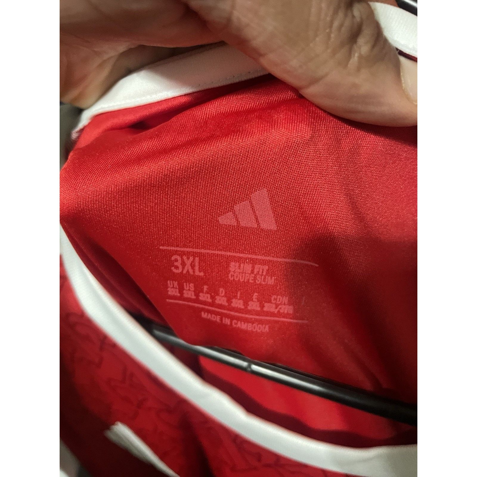 Adidas Size 3XL- Arsenal Jersey 2019/2020 Home Football Soccer Mens Size US XXL / EU 58 / 5 - 3 Thumbnail
