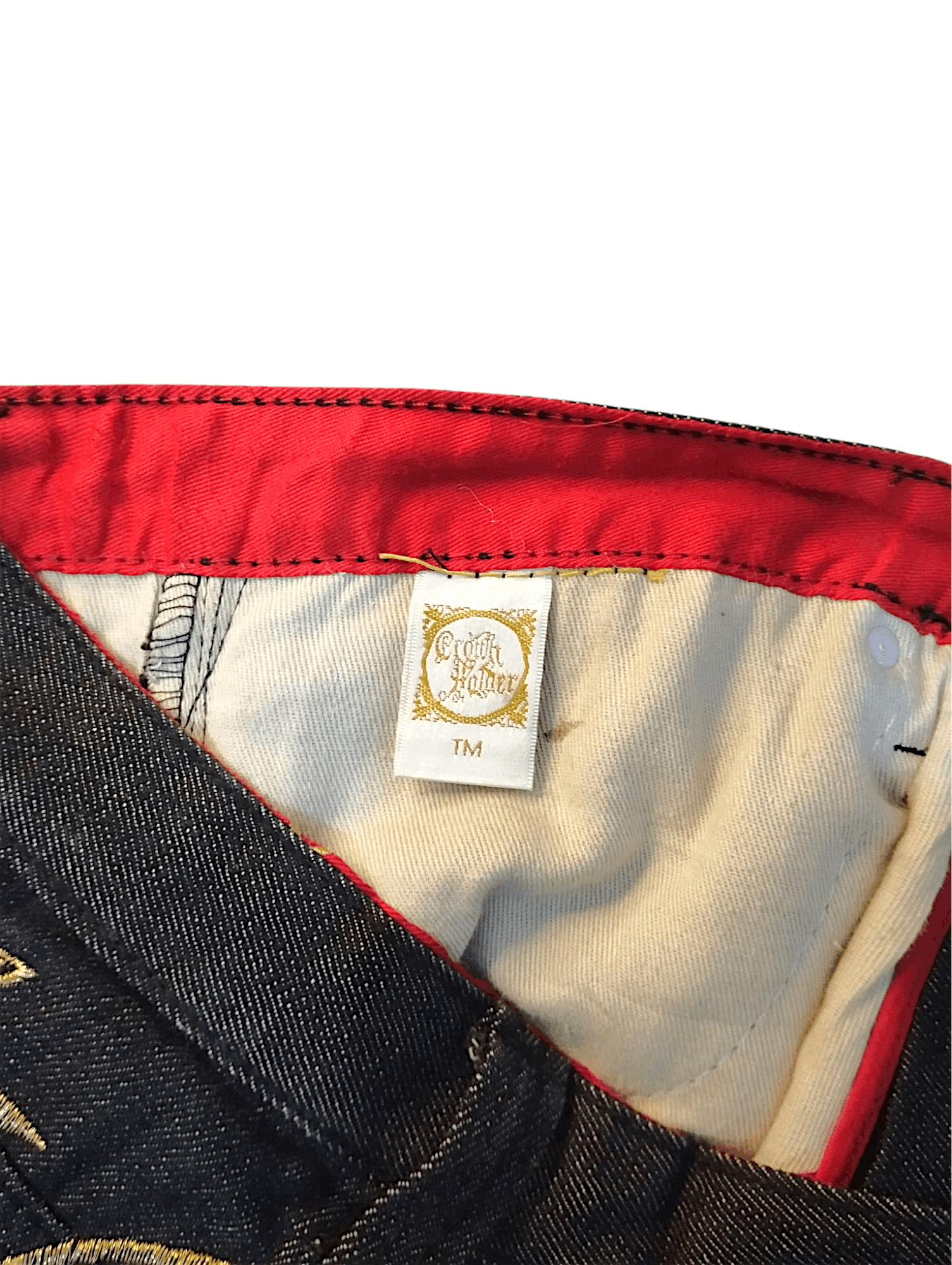 JNCO × Southpole VTG CROWN HOLDER JEANS EMBROIDERED Size US 32 / EU 48 - 8 Thumbnail