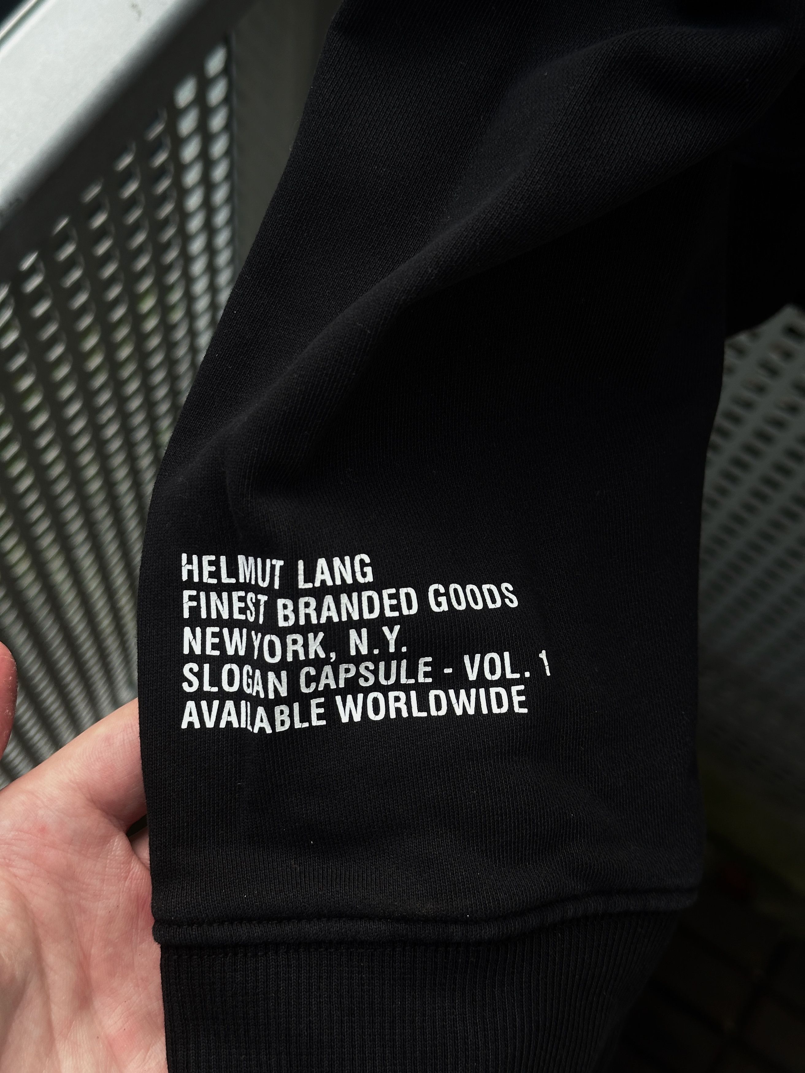 Helmut Lang Helmut Lang Black Hoodie Size US L / EU 52-54 / 3 - 4 Thumbnail