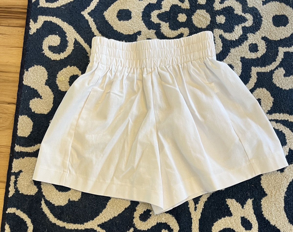 Other Avara Stella Pinch White Linen Cotton Shorts New XS Size 26" / US 2 / IT 38 - 6 Thumbnail