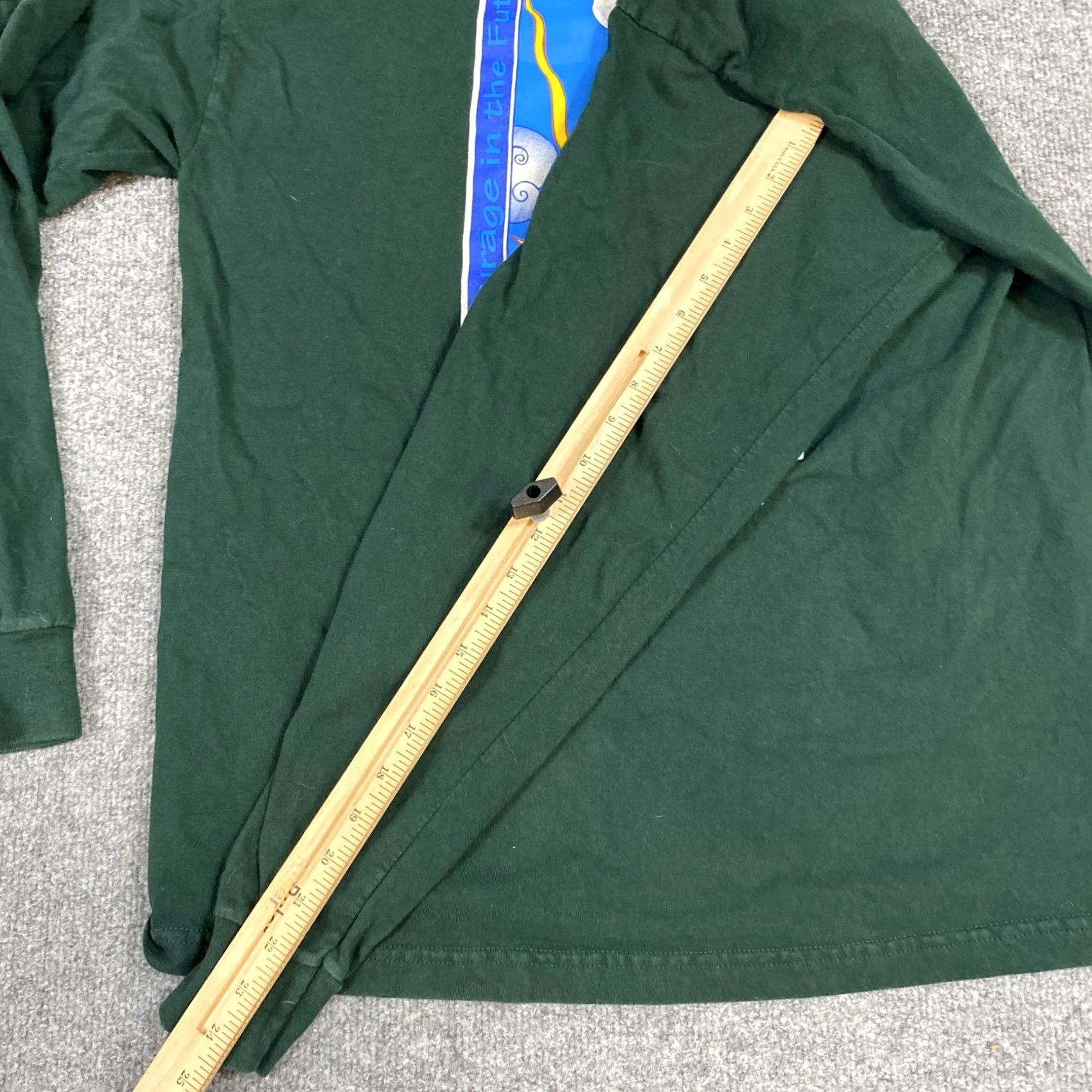 Vintage VINTAGE CPRCNA T-shirt XL Green Long Sleeve Double Sided 2000 Ocean City MD Mens Size US XL / EU 56 / 4 - 6 Thumbnail