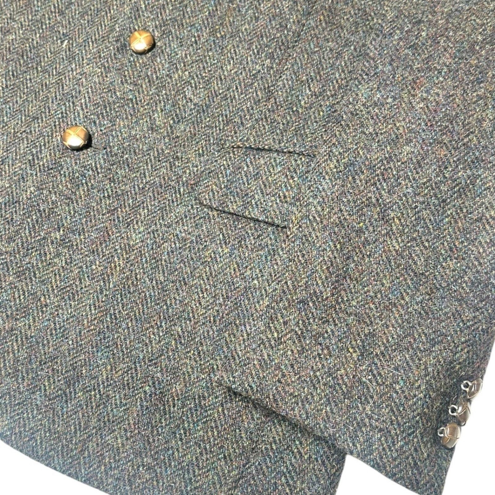 Harris Tweed Harris Tweed Alexandre London Men's Blazer Sport Coat 42R Size 42R - 6 Thumbnail