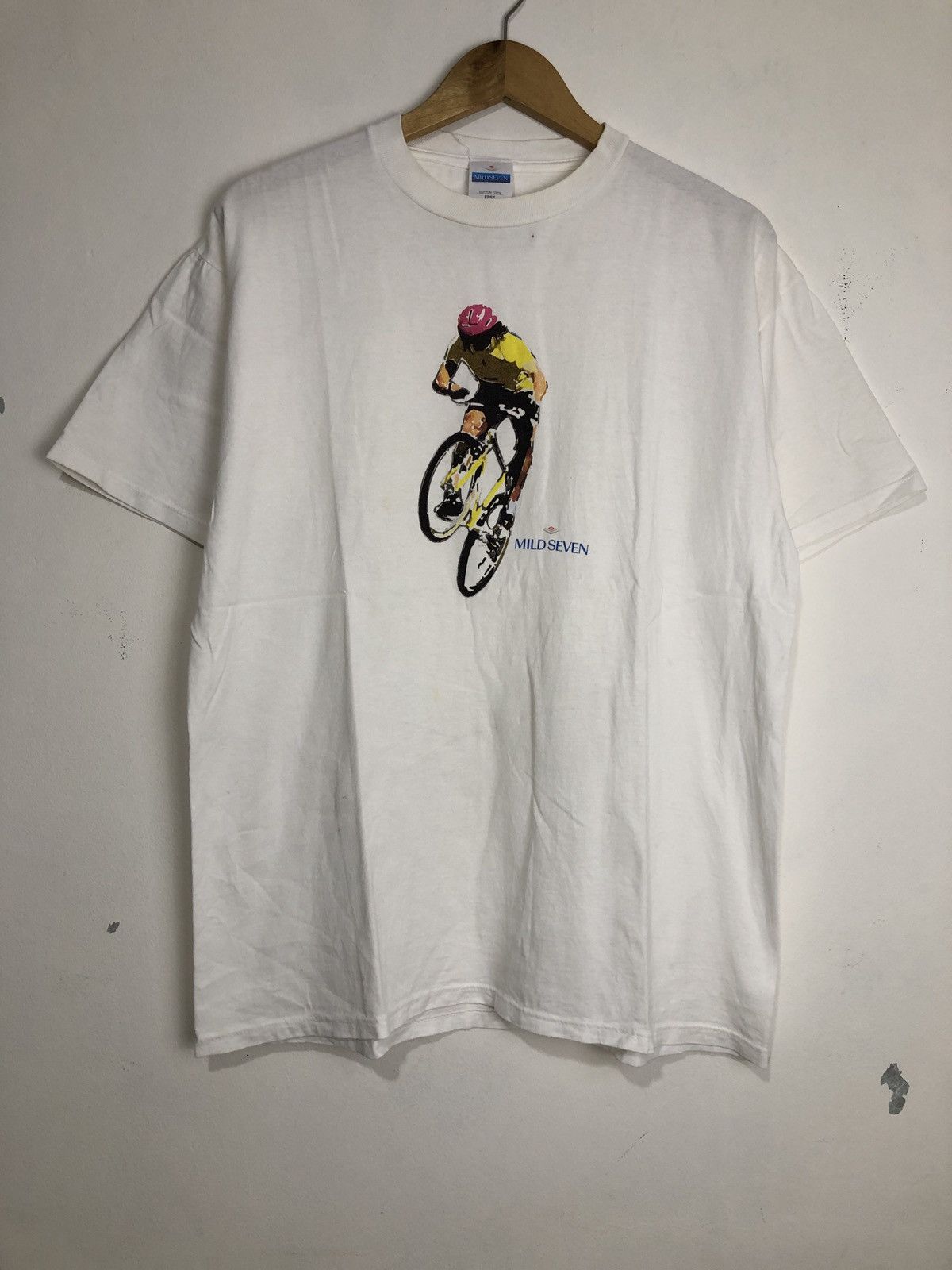 Vintage Mild Seven Cycling Rally 97 T-Shirt