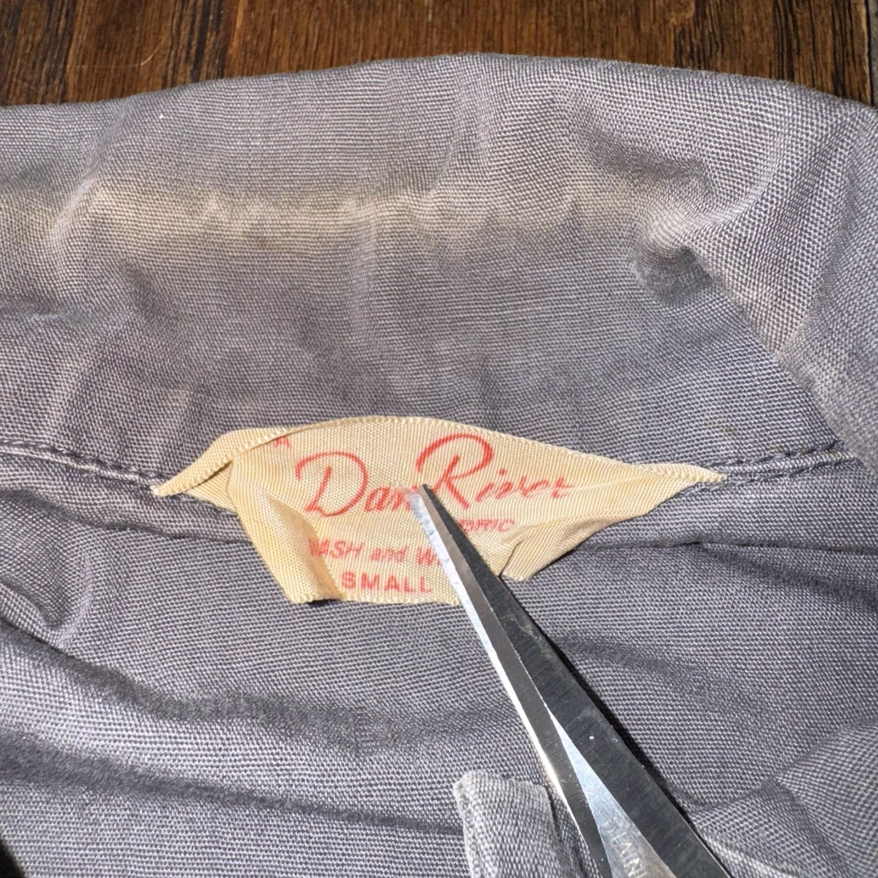 Vintage VINTAGE Dan River Cotton Jacket Size S Gray USA Made Parka Band Graphic Logos Men Slim All Seasons Full Zip 50s 60s Tuckahoe Staff Size US S / EU 44-46 / 1 - 5 Thumbnail