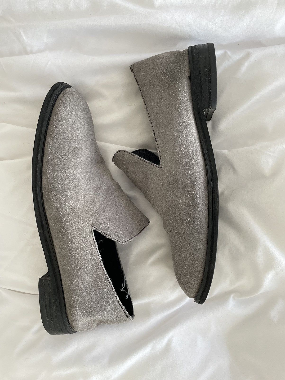 Jakob Hetzer 1981 Ash Suede Loafers Size US 9 / EU 42 - 2 Thumbnail