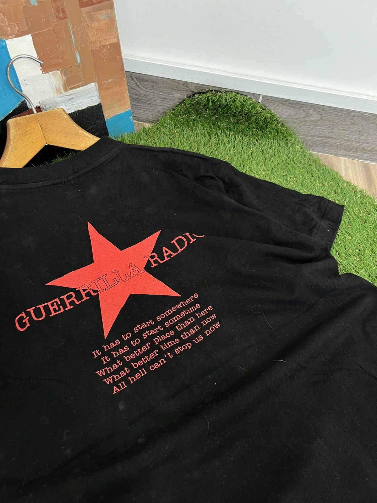 Band Tees Vintage Rage Againt The Machine 1999 Shirt 'Guerrilla Radio' Size US L / EU 52-54 / 3 - 10 Thumbnail
