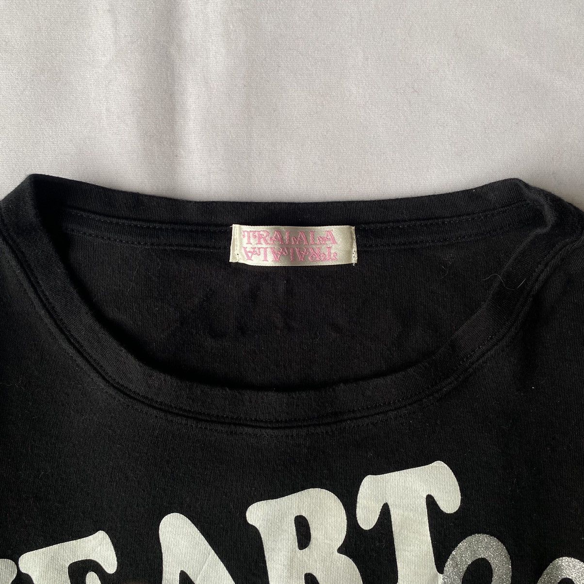 Hysteric Glamour × If Six Was Nine × Japanese Brand Y2K Heart Girl Pink Sequin Lace Trimmed Harajuku Style Tees Size S / US 4 / IT 40 - 6 Thumbnail
