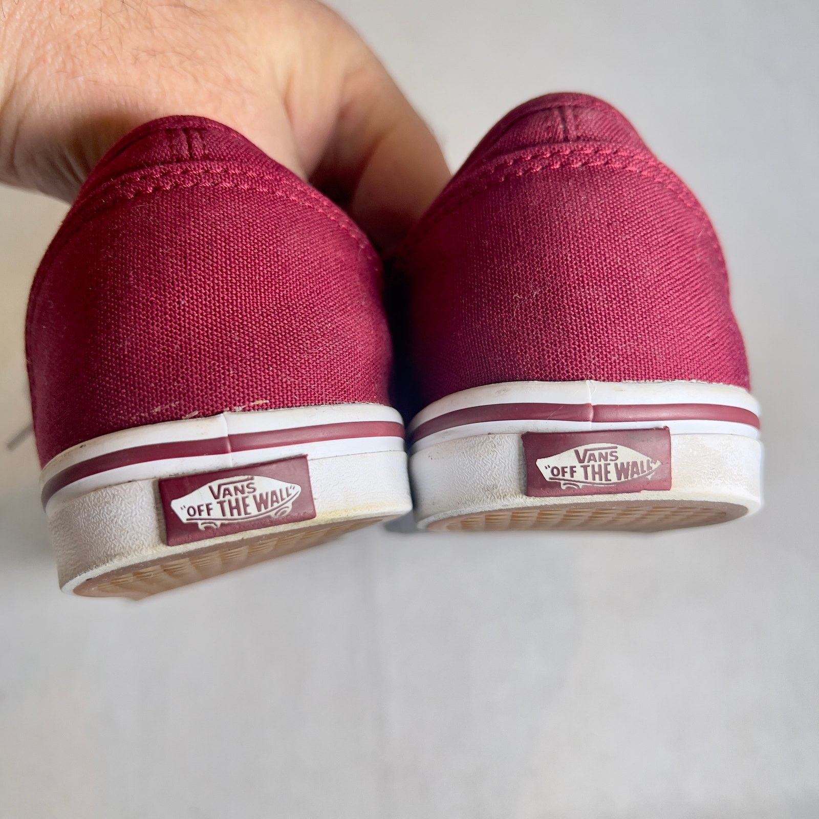 Vans Van's Off The Wall Sneakers Midrise Suede w/ Leather Trim Size US 8 / IT 38 - 2 Thumbnail