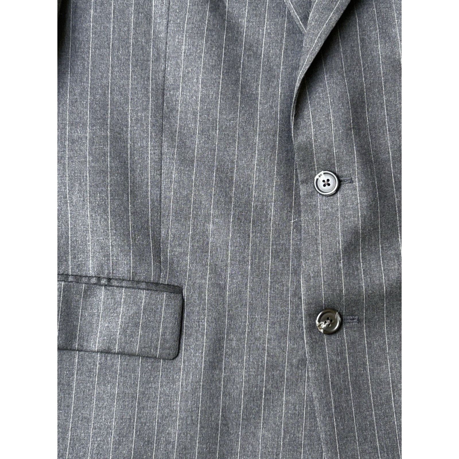 Lauren Ralph Lauren Lauren Ralph Lauren Wool Blazer Jacket Men Size 42L Gray VTG Size 42L - 2 Thumbnail