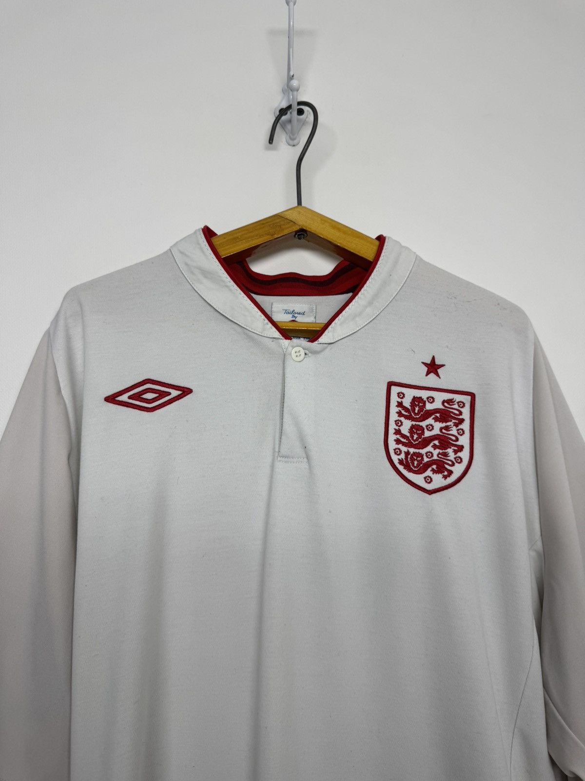 Umbro Vintage Y2k Umbro England 2012 Soccer Jersey Football Size US M / EU 48-50 / 2 - 3 Thumbnail